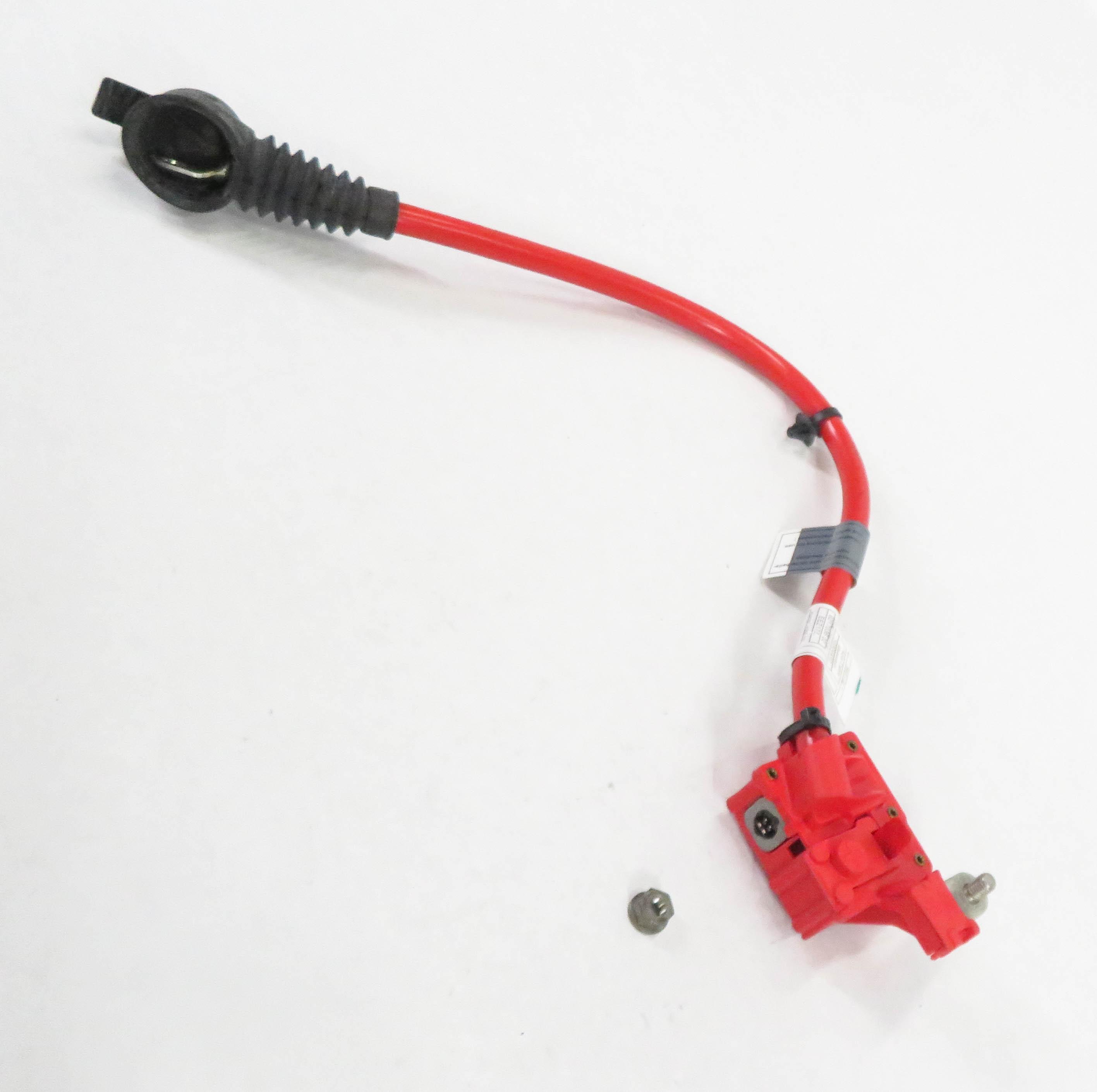 2011 BMW 535i (F10) POST TERMINAL SRS POSITIVE BATTERY CABLE LEAD — exact item pictured