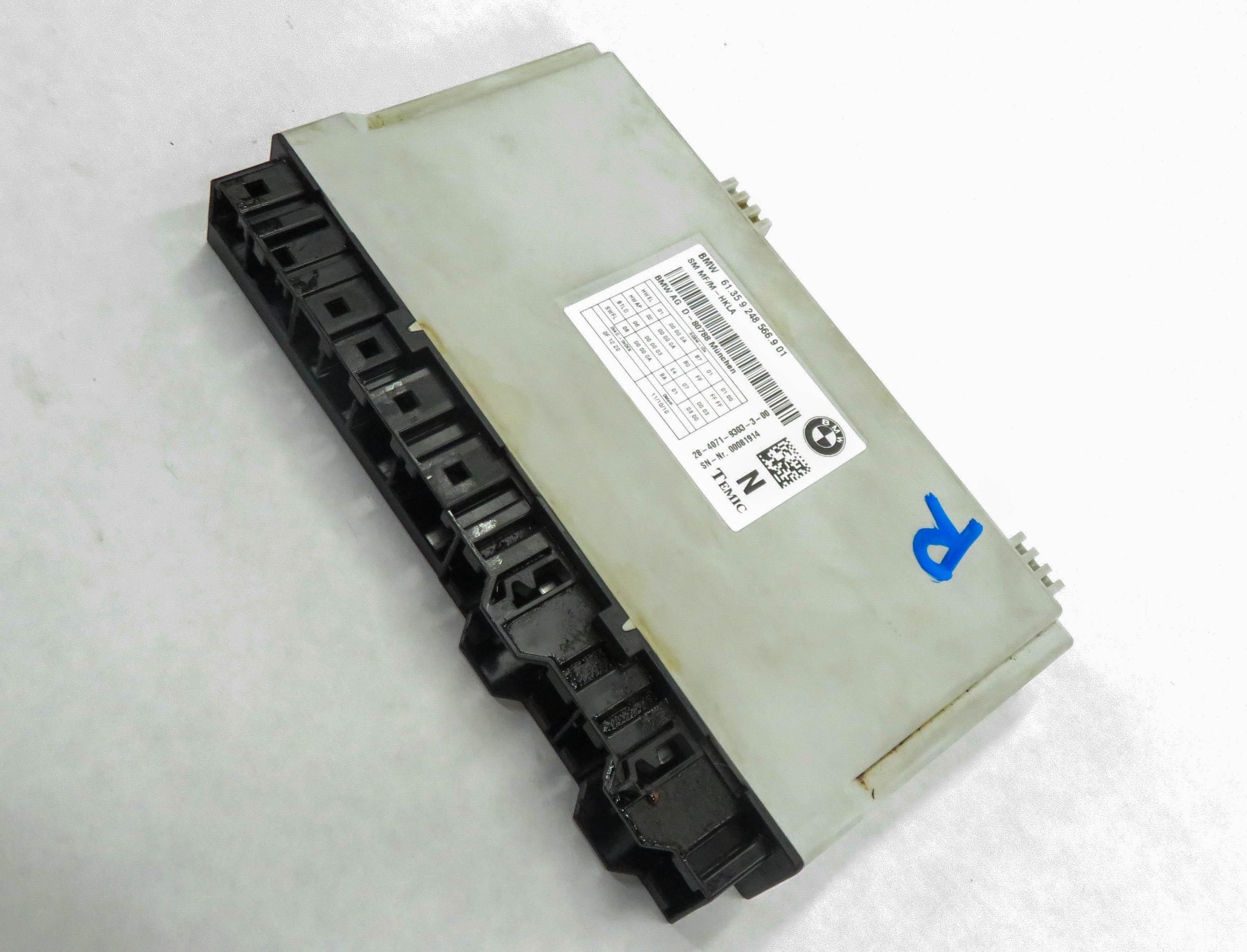 10-17 BMW 528i 535i 550i 650i 740i 750i 760i F10 F01 COMFORT MEMORY SEAT MODULE — exact item pictured