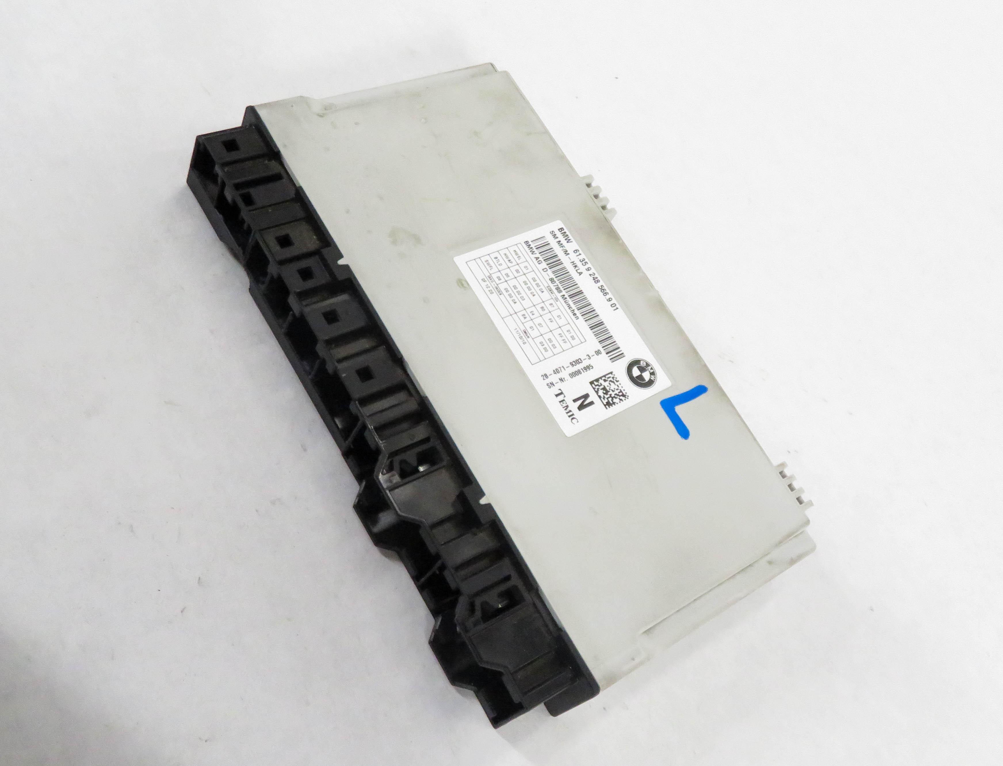 10-17 BMW 528i 535i 550i 650i 740i 750i 760i F10 F01 COMFORT MEMORY SEAT MODULE — exact item pictured