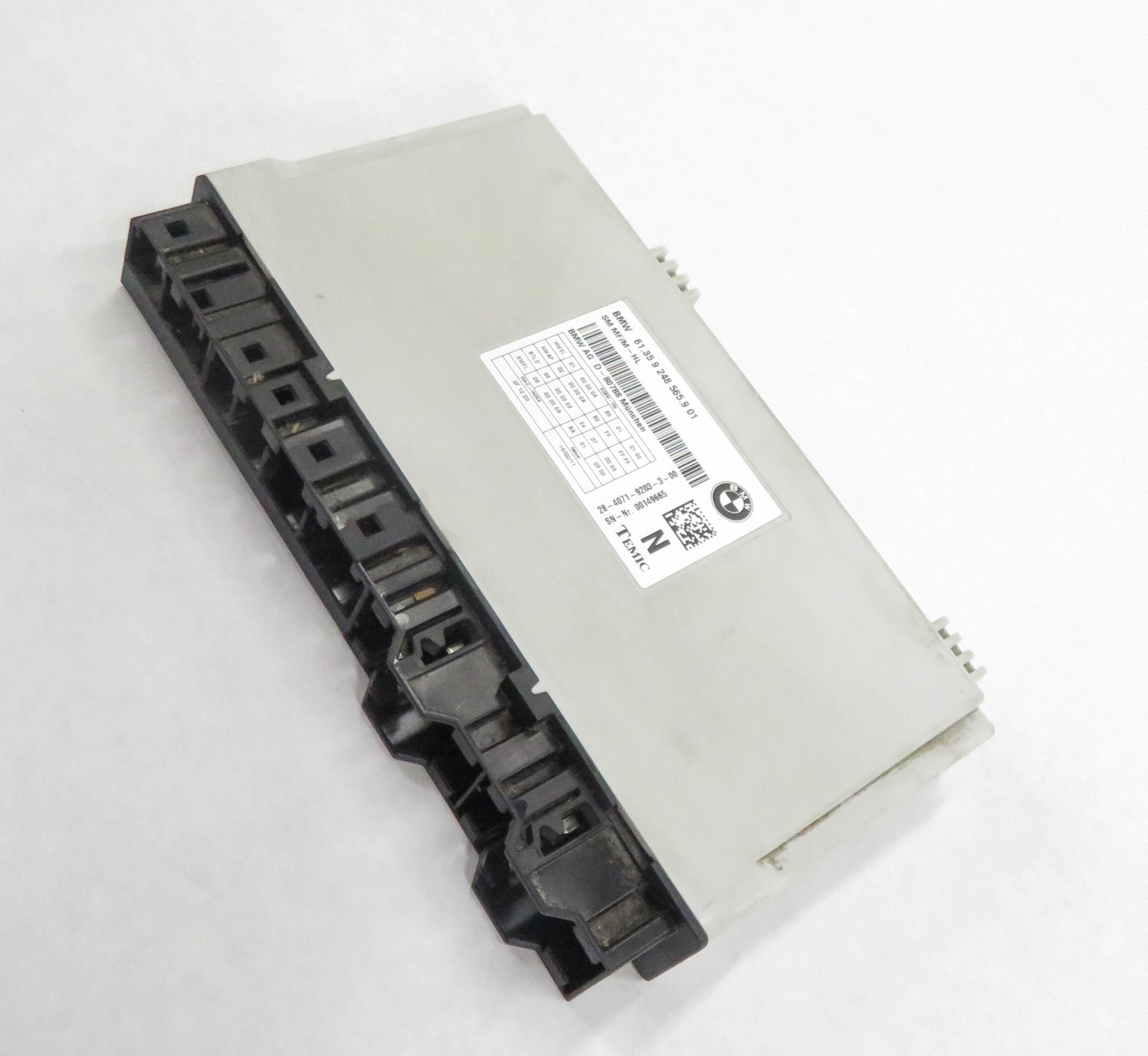 10-17 BMW 528i 535i 550i 650i 740i 750i 760i F10 F01 COMFORT MEMORY SEAT MODULE — exact item pictured