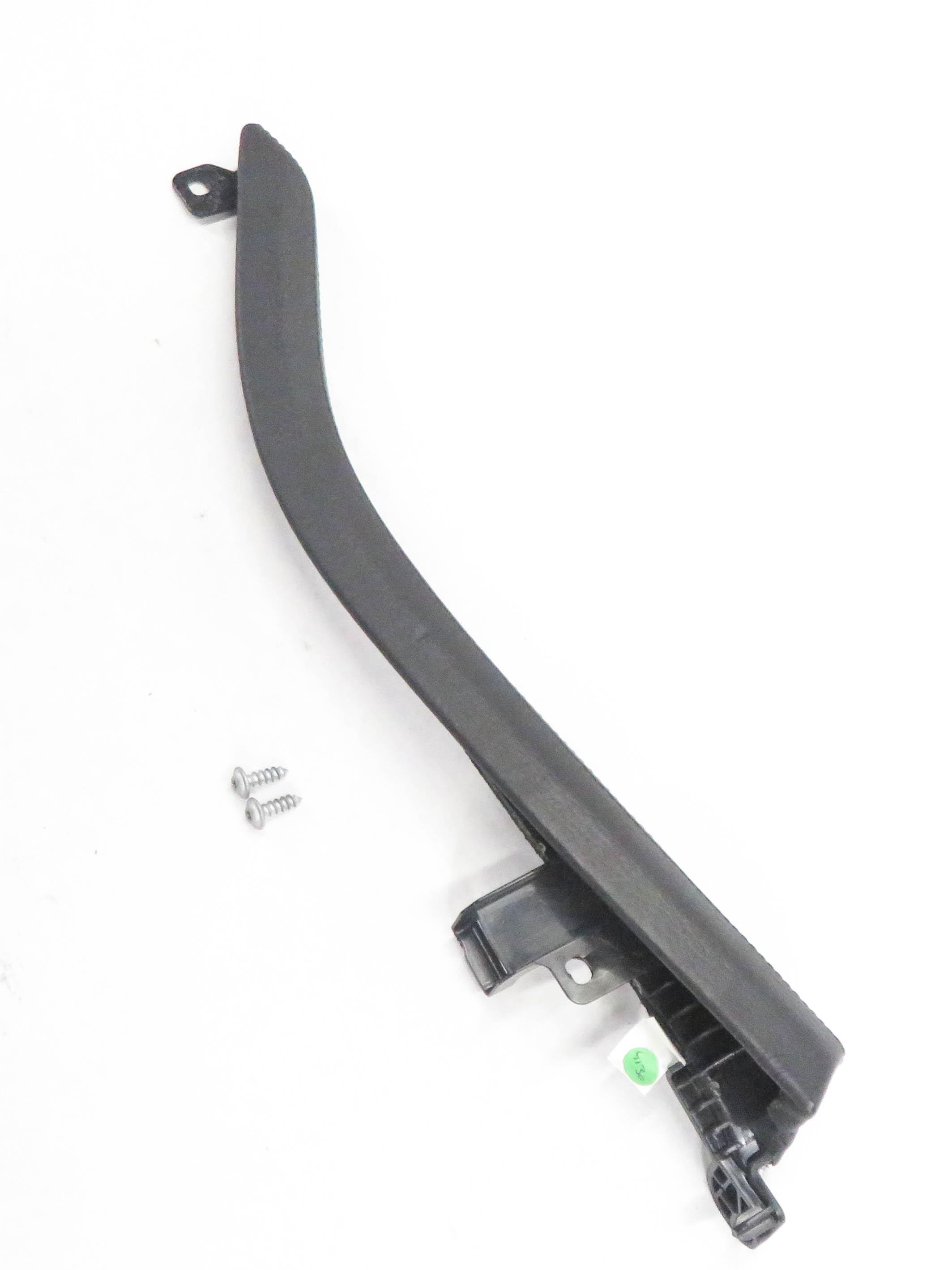 2011 BMW 535i (F10) FRONT CENTER CONSOLE EDGE TRIM STRIP (BLACK LEATHER LCSW) — exact item pictured