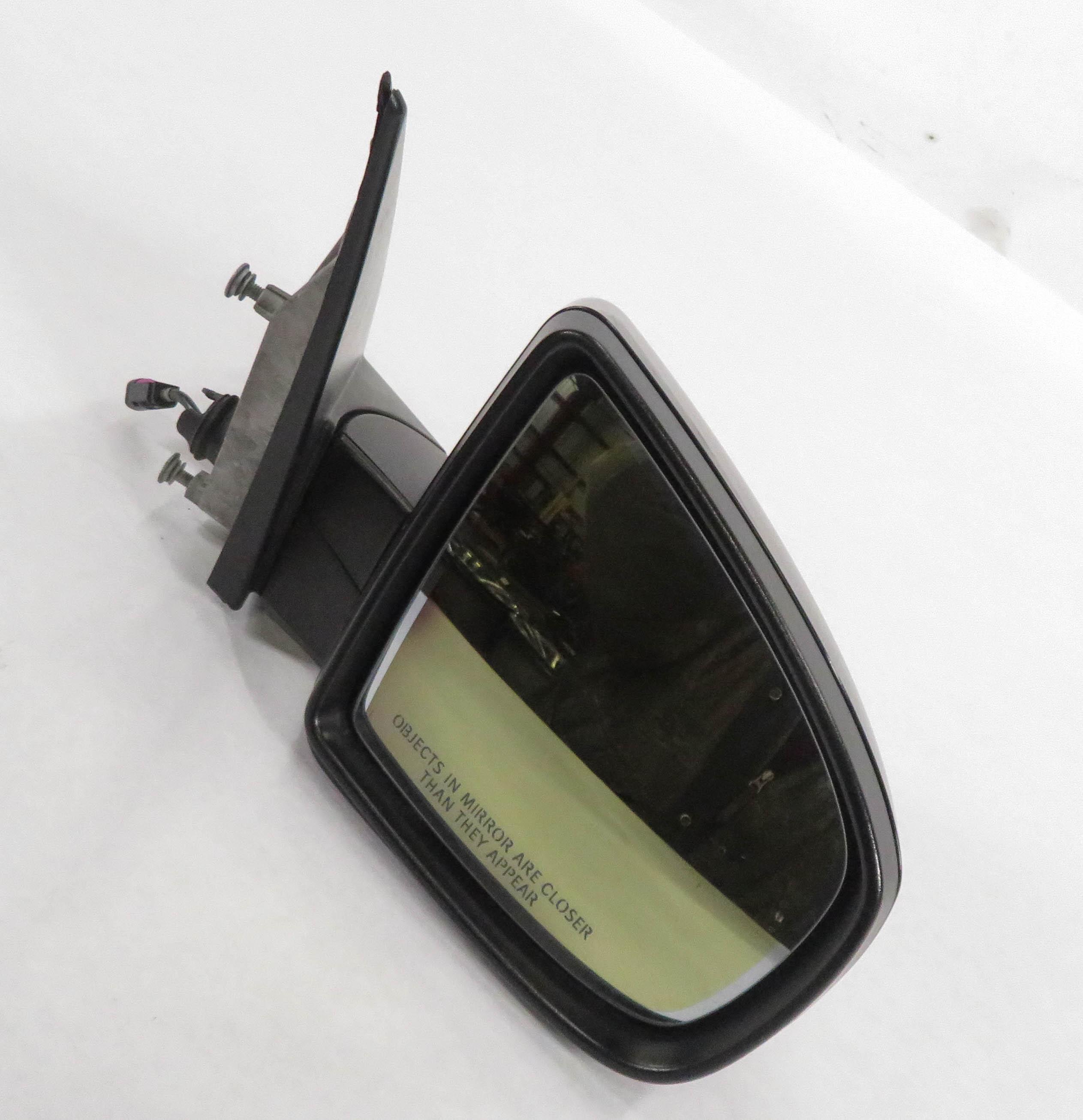 10-13 BMW X5 (E70) RIGHT P-FOLD MEM AUTODIM CAMERA HEATED DOOR MIRROR (BLACK) — exact item pictured