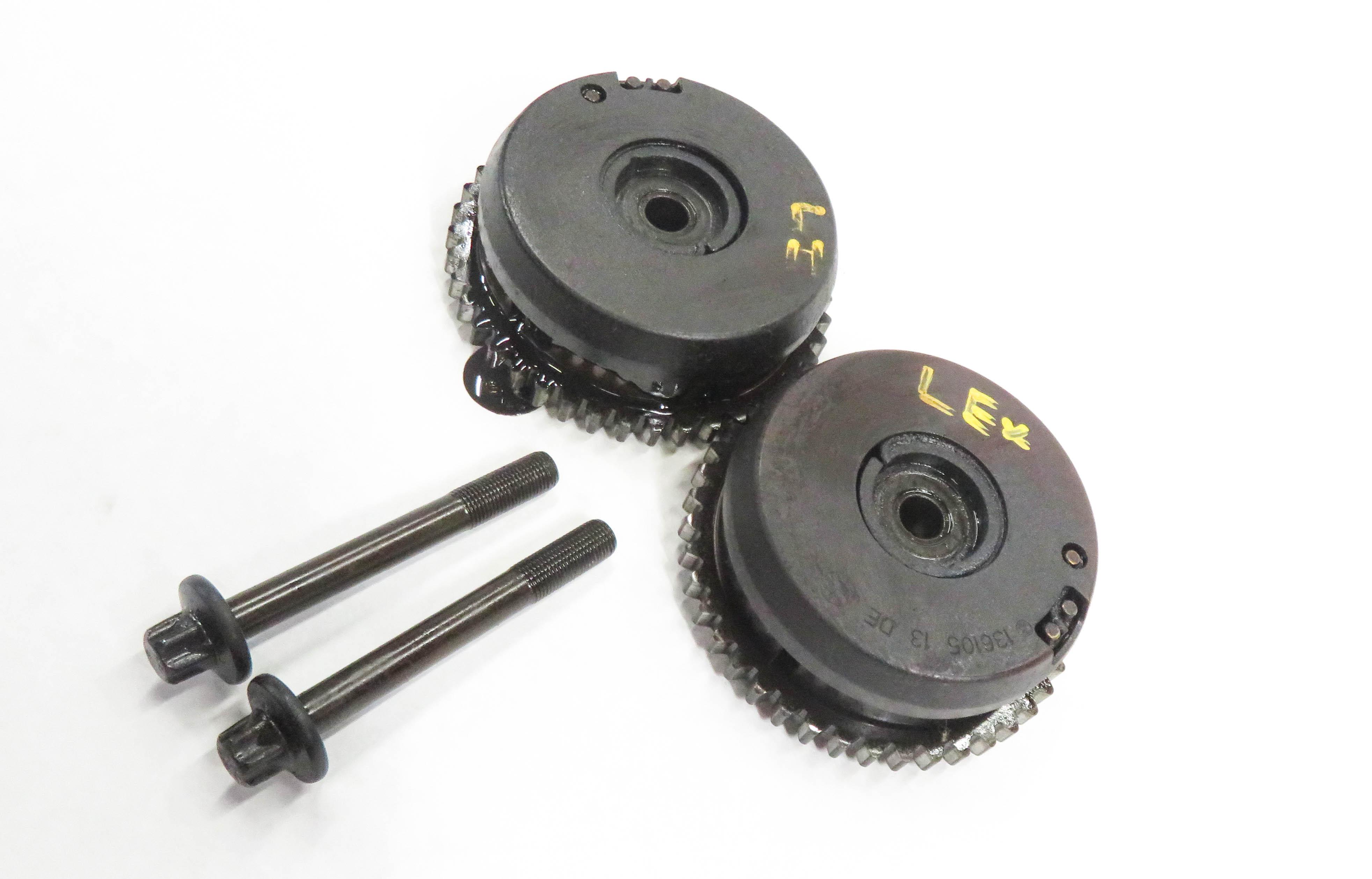2011 BMW X5 (E70) 4.4L N63 TWIN TURBO - LEFT ENGINE CAM CAMSHAFT TIMING GEAR SET — exact item pictured