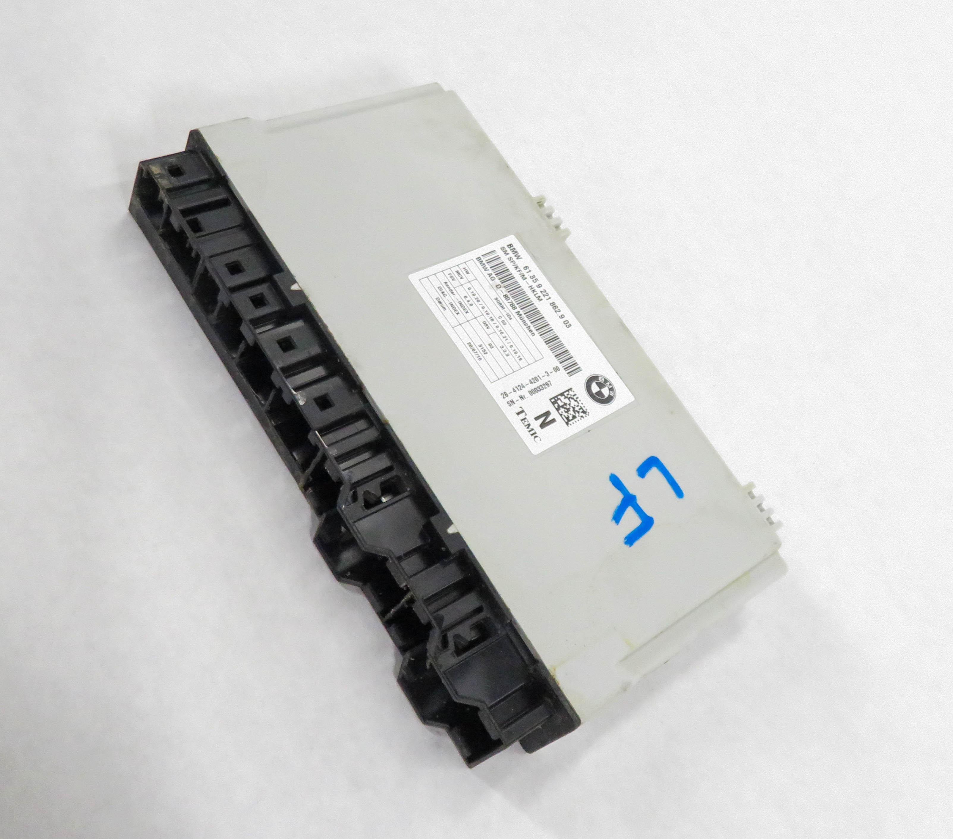 2011-2014 BMW X5 X5M X6 X6M (E70 E71) FRONT COMFORT SEAT CONTROL MODULE — exact item pictured