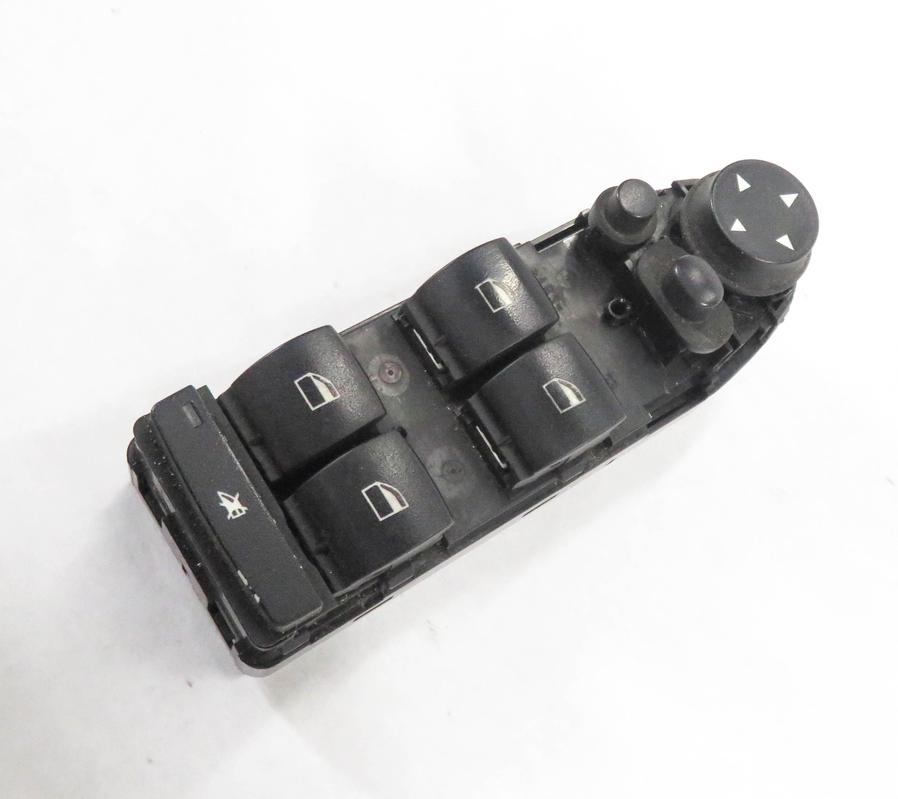2007-2014 BMW X5 X5M X6 X6M (E70 / E71) DRIVER DOOR POWER WINDOW SWITCH (P-FOLD) — exact item pictured