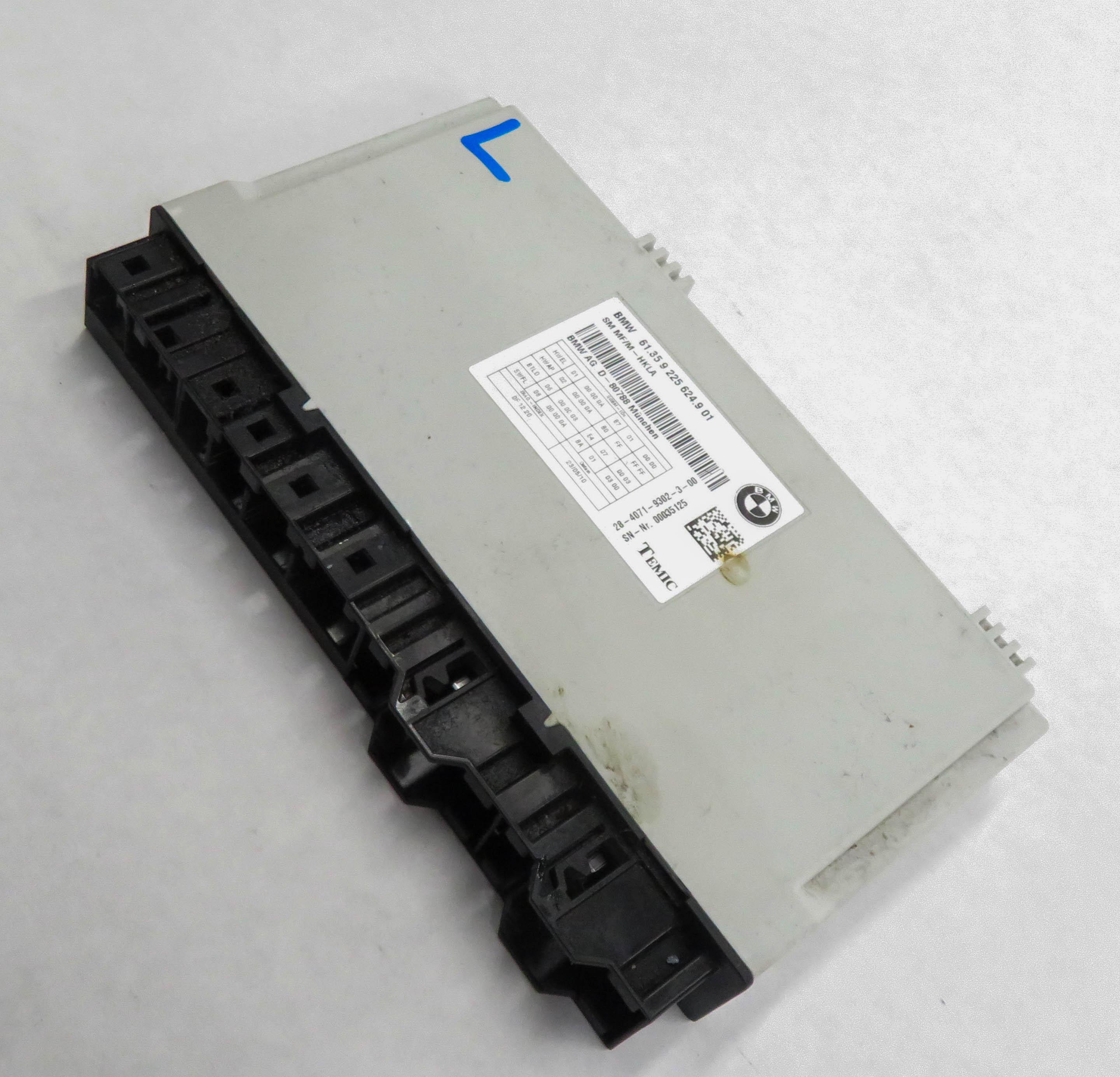 10-17 BMW 528i 535i 550i 650i 740i 750i 760i F10 F01 COMFORT MEMORY SEAT MODULE — exact item pictured