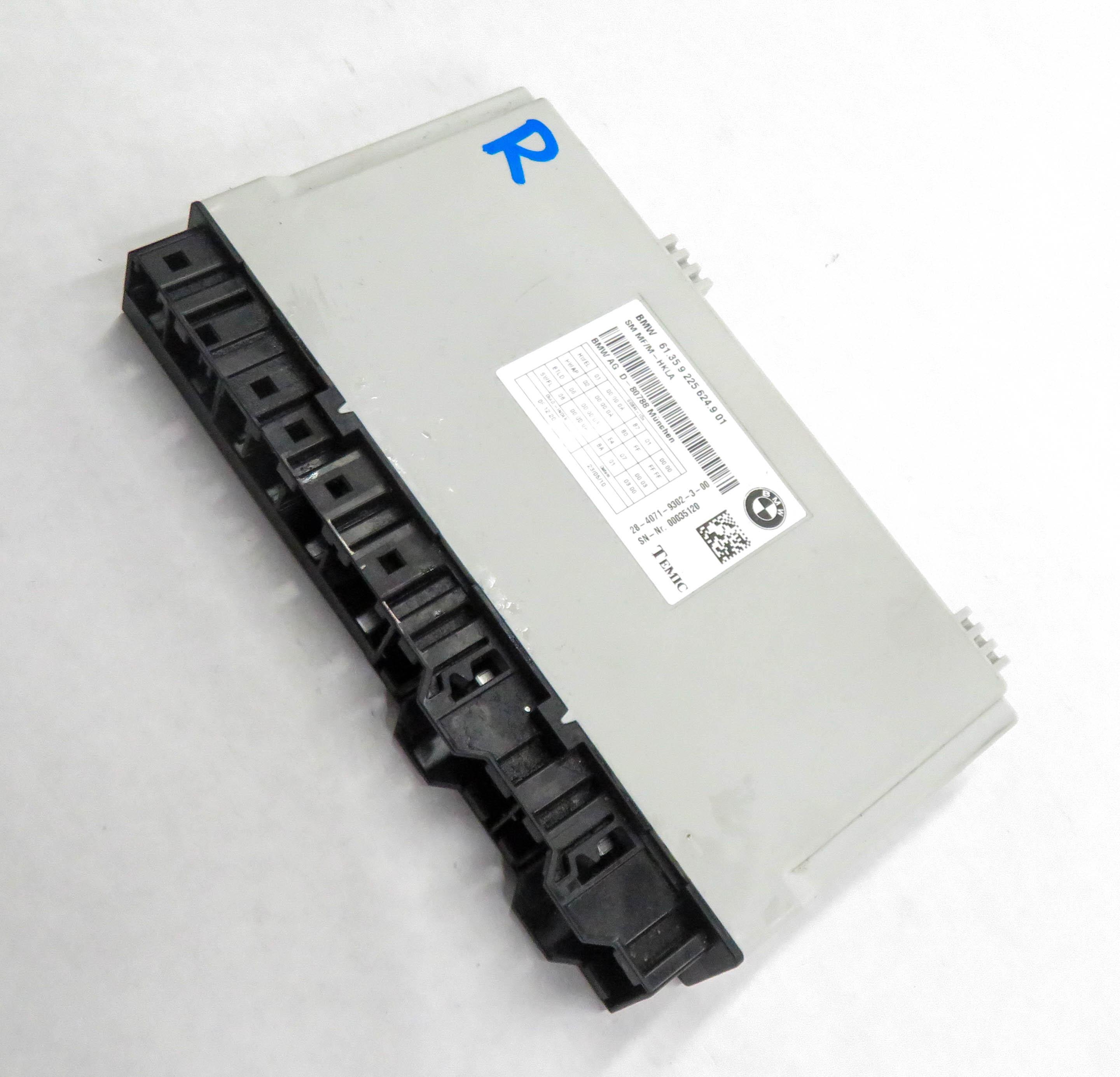 10-17 BMW 528i 535i 550i 650i 740i 750i 760i F10 F01 COMFORT MEMORY SEAT MODULE — exact item pictured