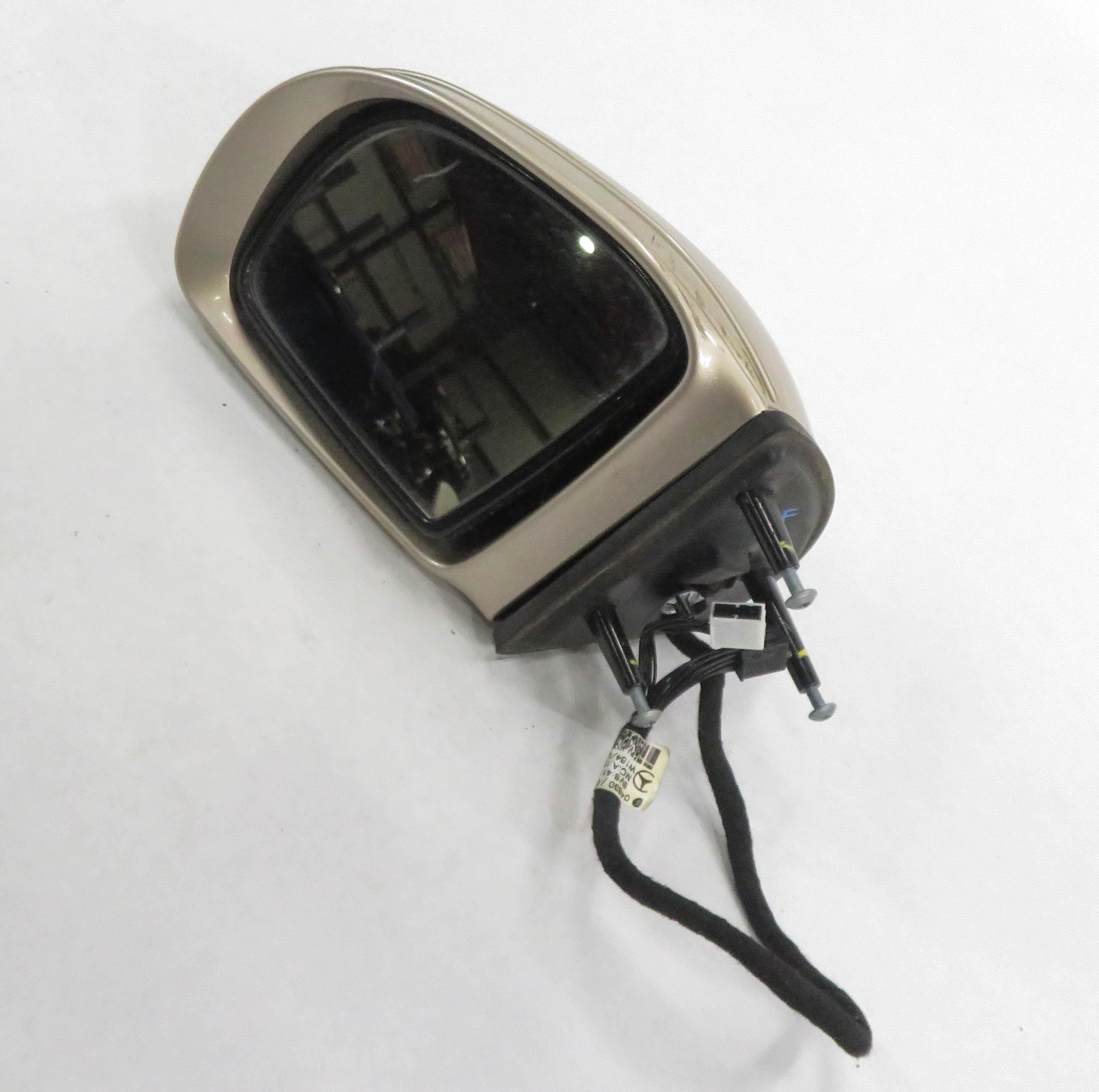 06-08 MB ML320 ML350 ML500 ML550 LEFT P-FOLD HEAT MEM DIM DOOR MIRROR (BEIGE) — exact item pictured