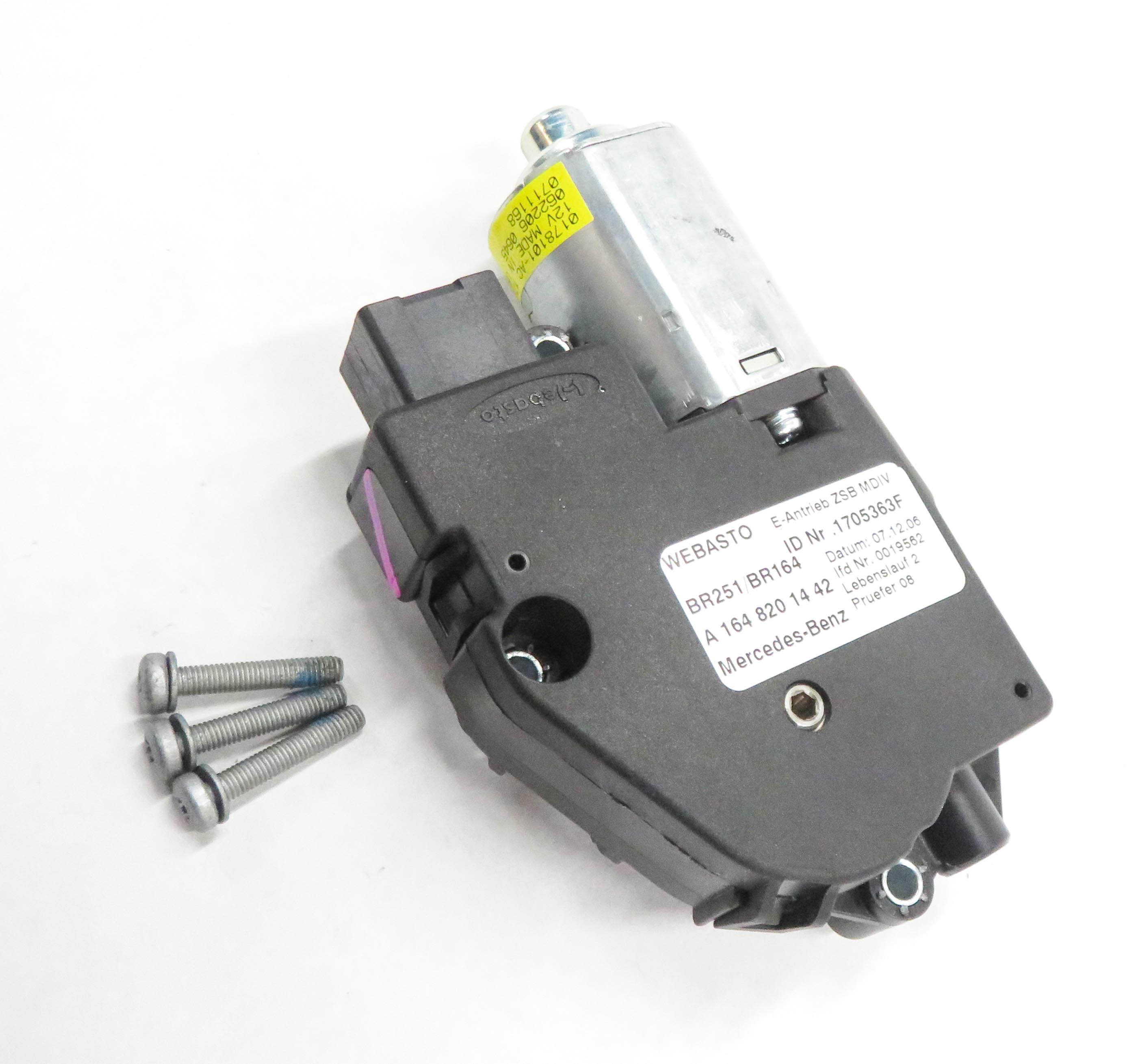 07-12 MB ML320 ML350 ML500 GL320 GL450 R320 R350 (X164 W164 W251) SUNROOF MOTOR — exact item pictured