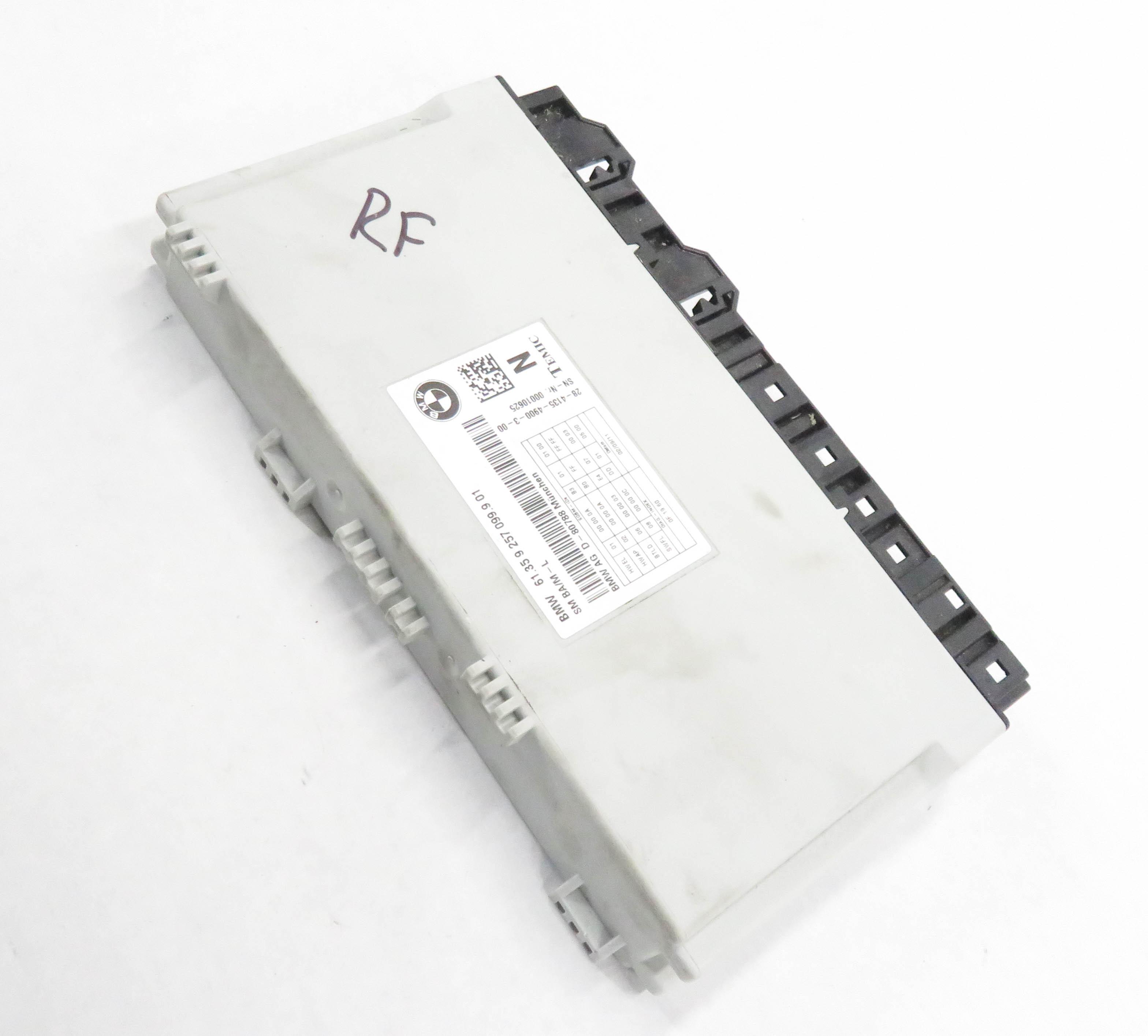 12-19 BMW 328i 335i 535i 550i 750i M5 M6 X3 X4 - RIGHT FRONT SEAT CONTROL MODULE — exact item pictured