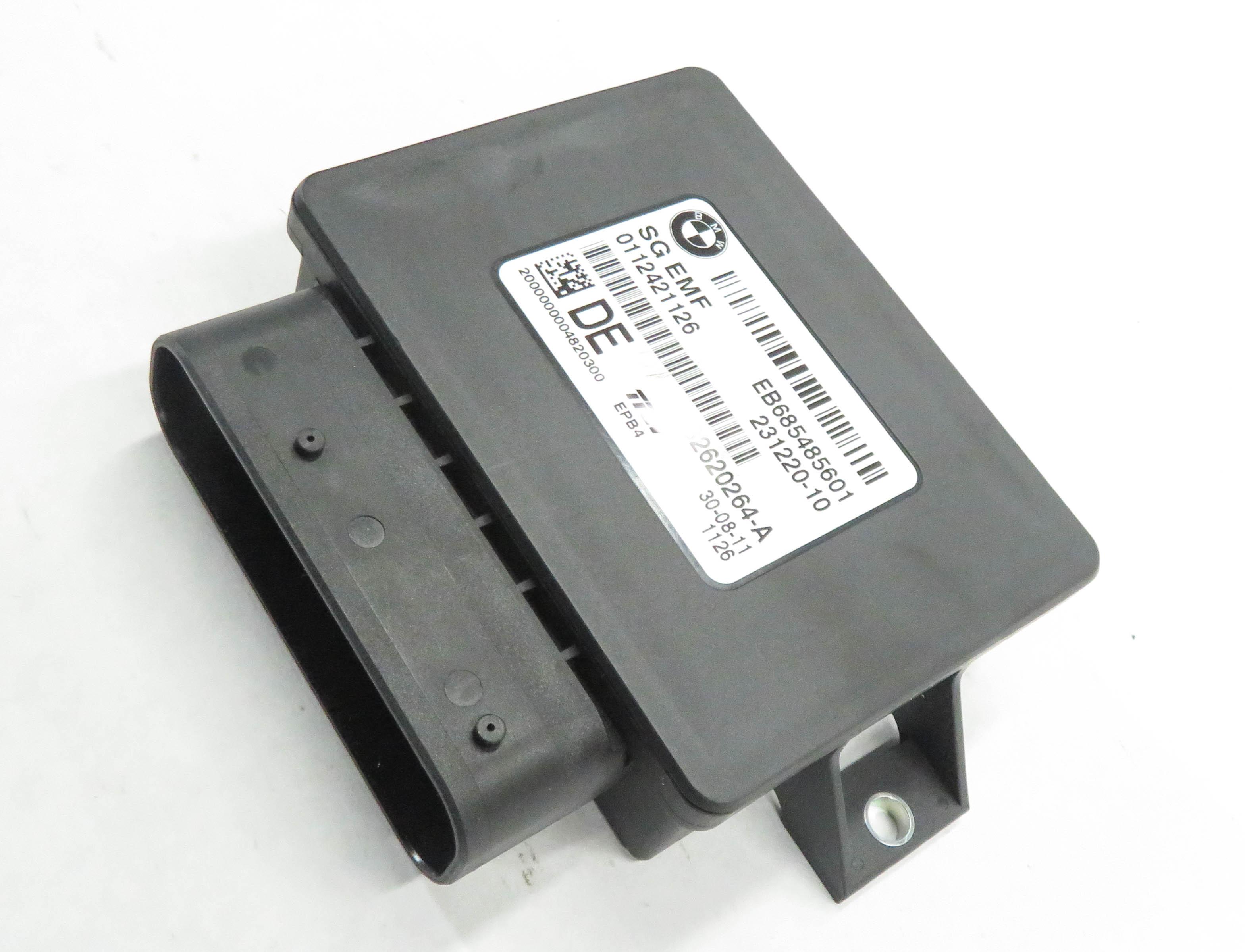 11-19 BMW 528i 535i 550i 640i 650i M5 M6 X3 X4 - PARKING BRAKE CONTROL MODULE — exact item pictured