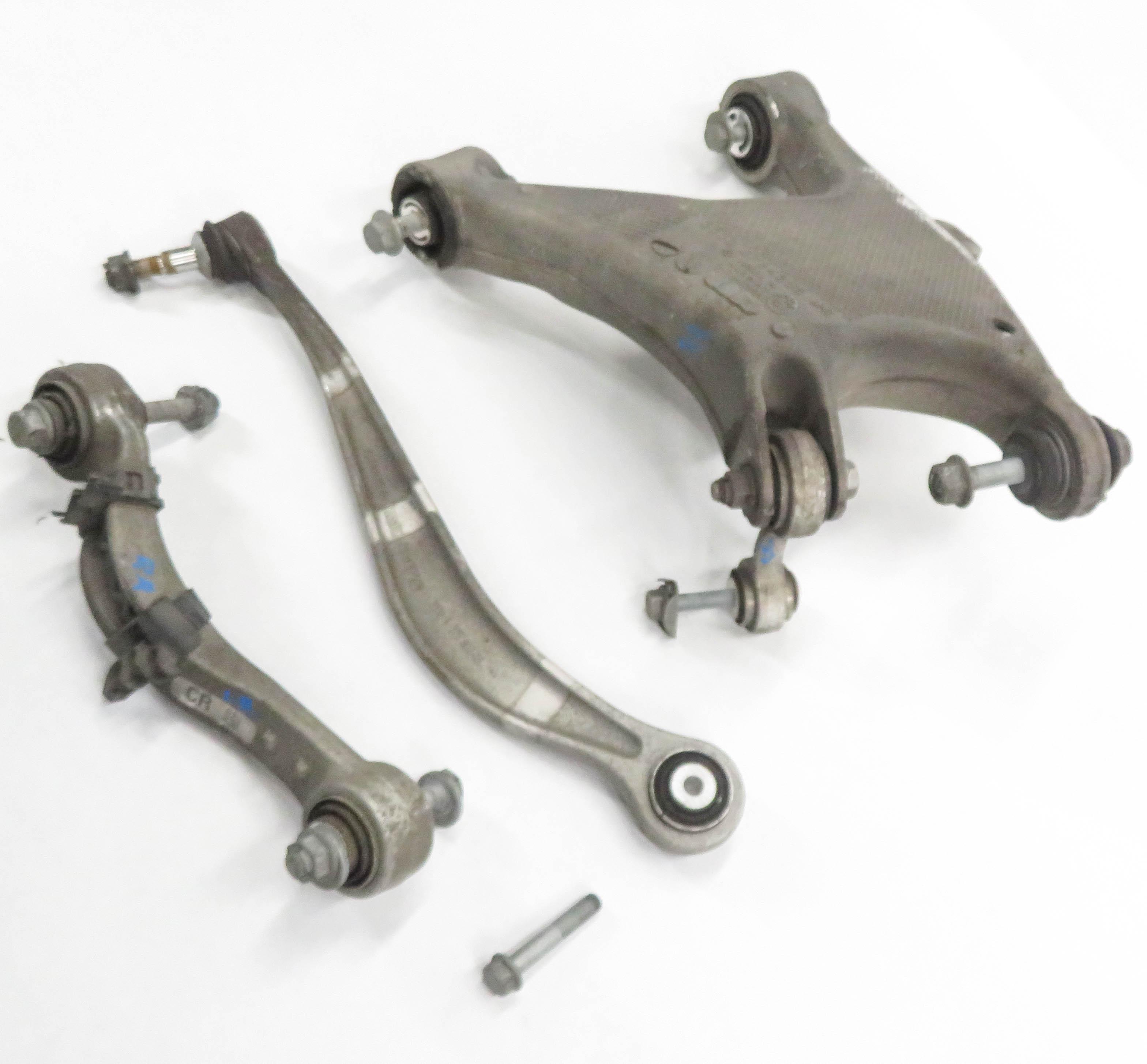 11-19 BMW 535i 550i 640i 650i 740i 750i (F01 F10) RIGHT REAR CONTROL ARM SET-3 — exact item pictured