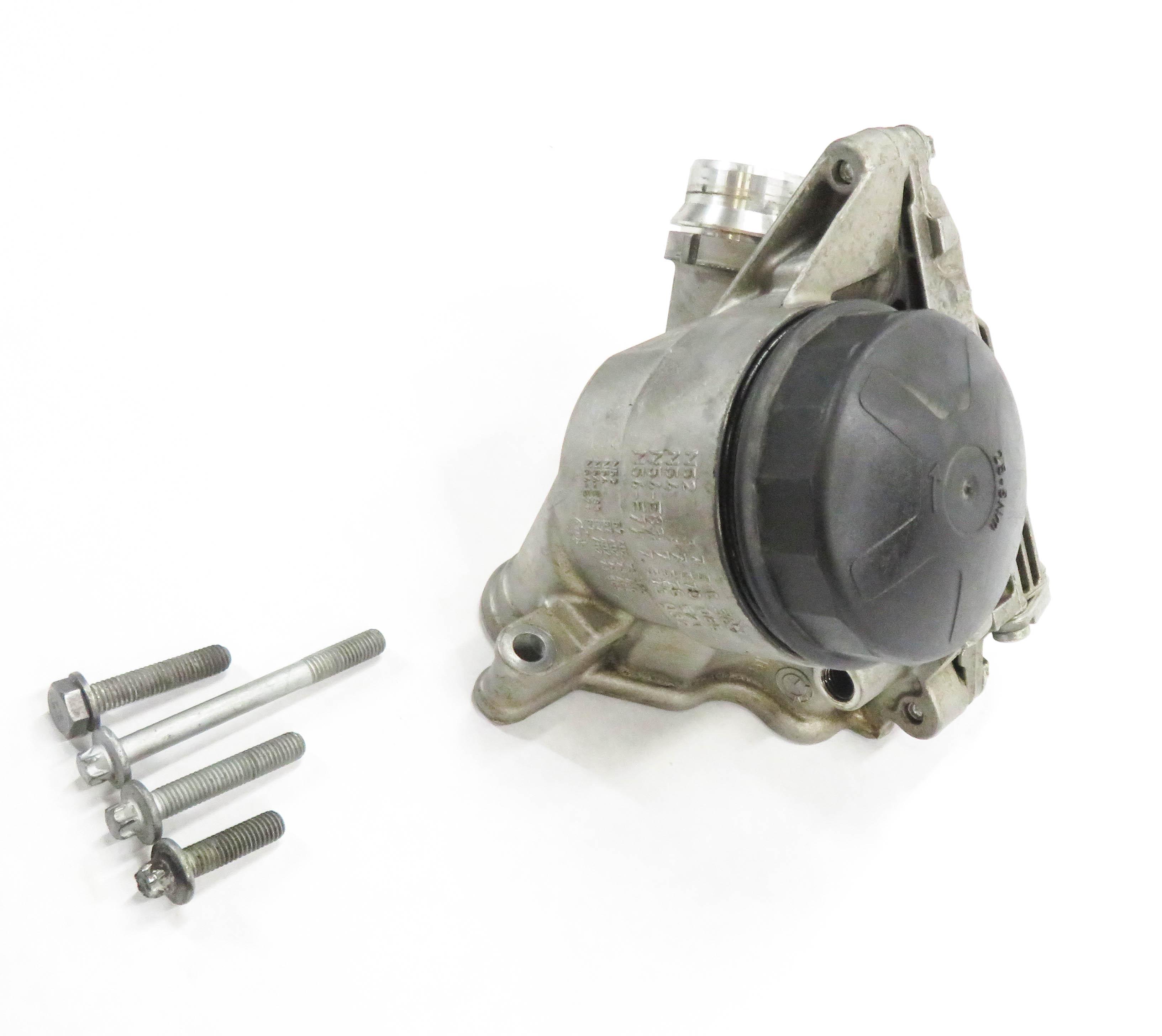 2013 BMW 535i (F10) 3.0L N55 ENGINE - MOTOR OIL FLUID FILTER HOUSING w/ CAP — exact item pictured
