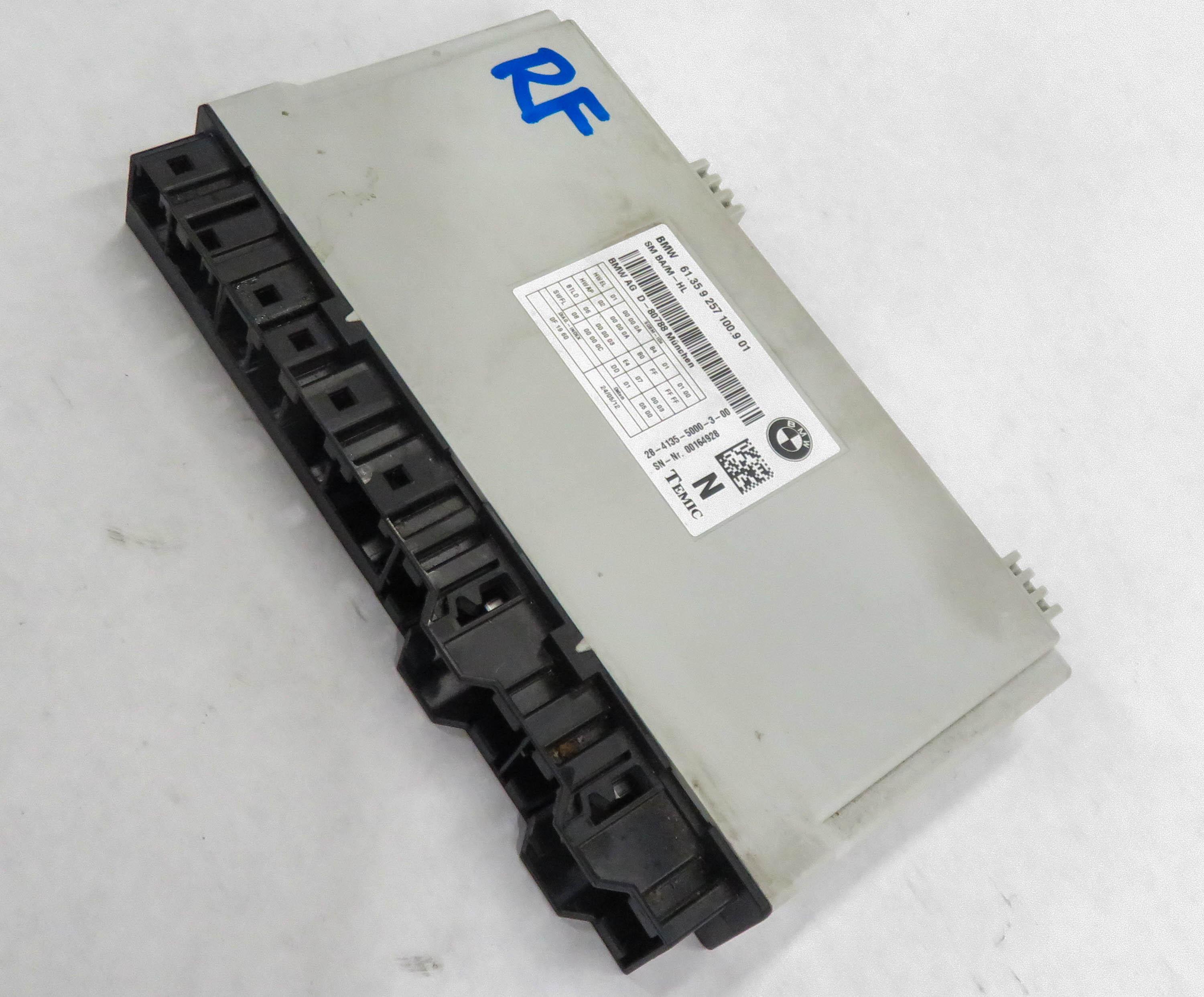12-19 BMW 328i 335i 535i 550i 750i M5 M6 X3 X4 - RIGHT FRONT SEAT CONTROL MODULE — exact item pictured