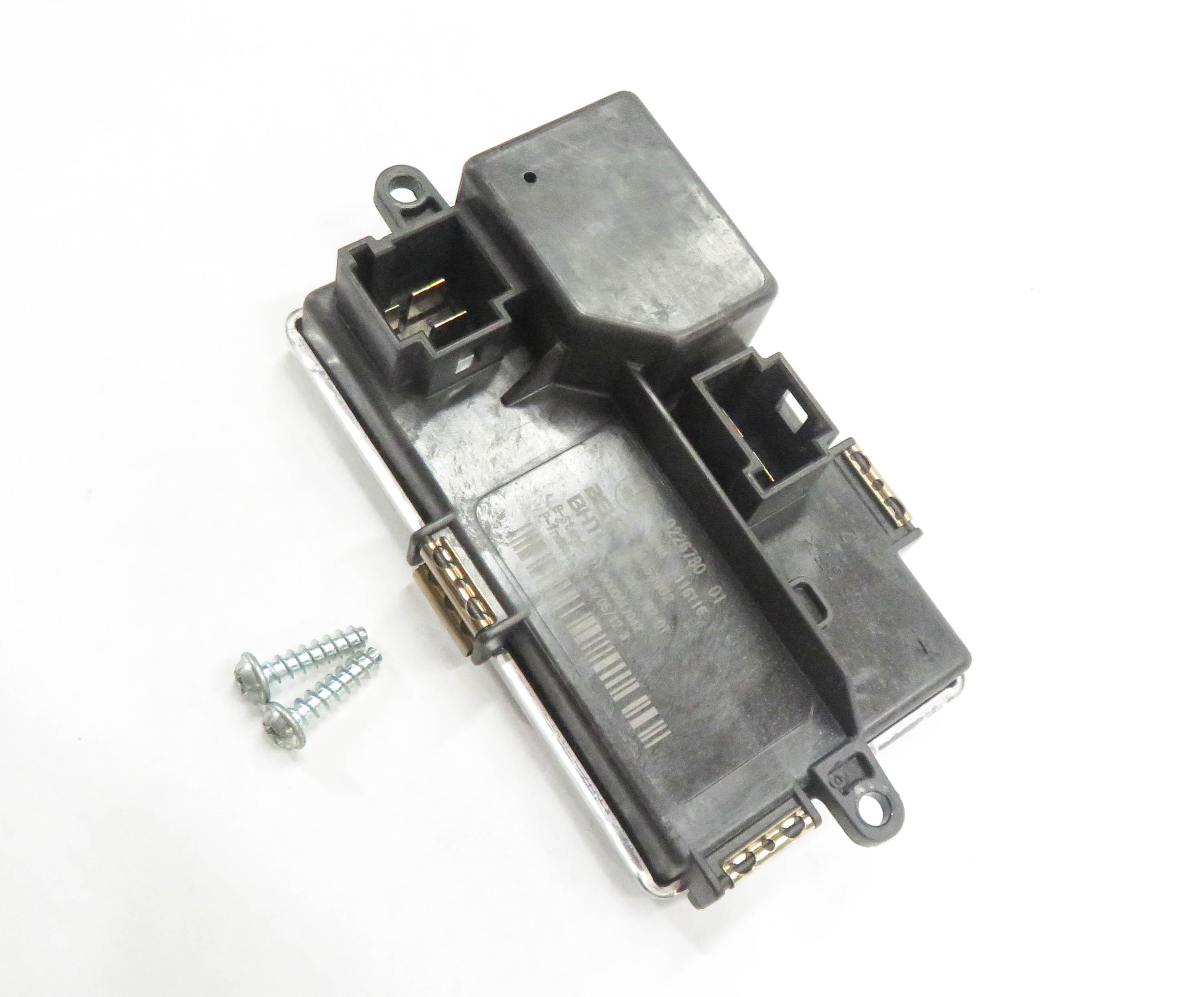 2012 BMW 740i (F01) FRONT HEATER A/C BLOWER FAN MOTOR SPEED RESISTOR — exact item pictured