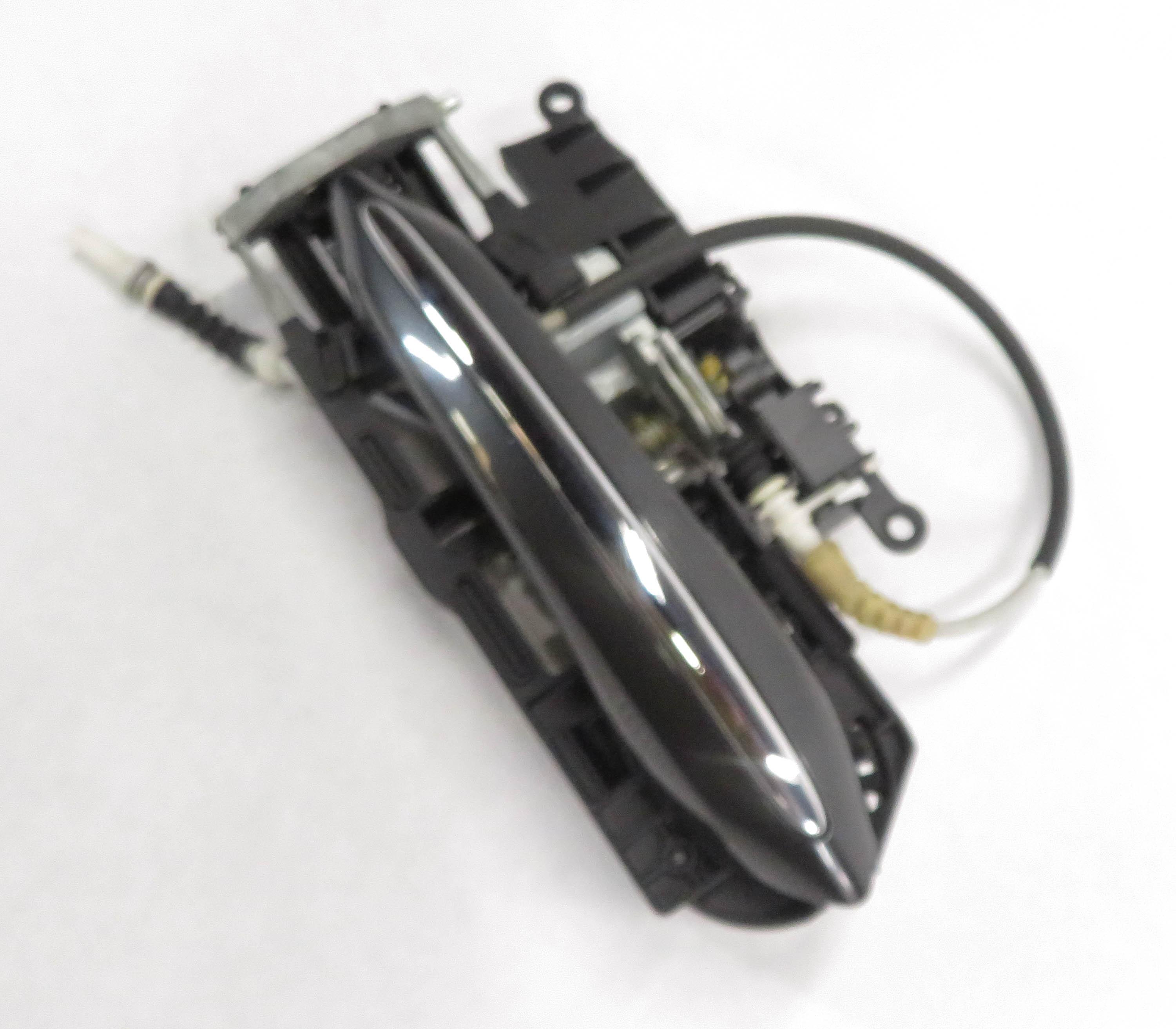 09-18 BMW 528i 535i 550i 740i 750i 760i RIGHT REAR COMFORT DOOR HANDLE (GRAY) — exact item pictured