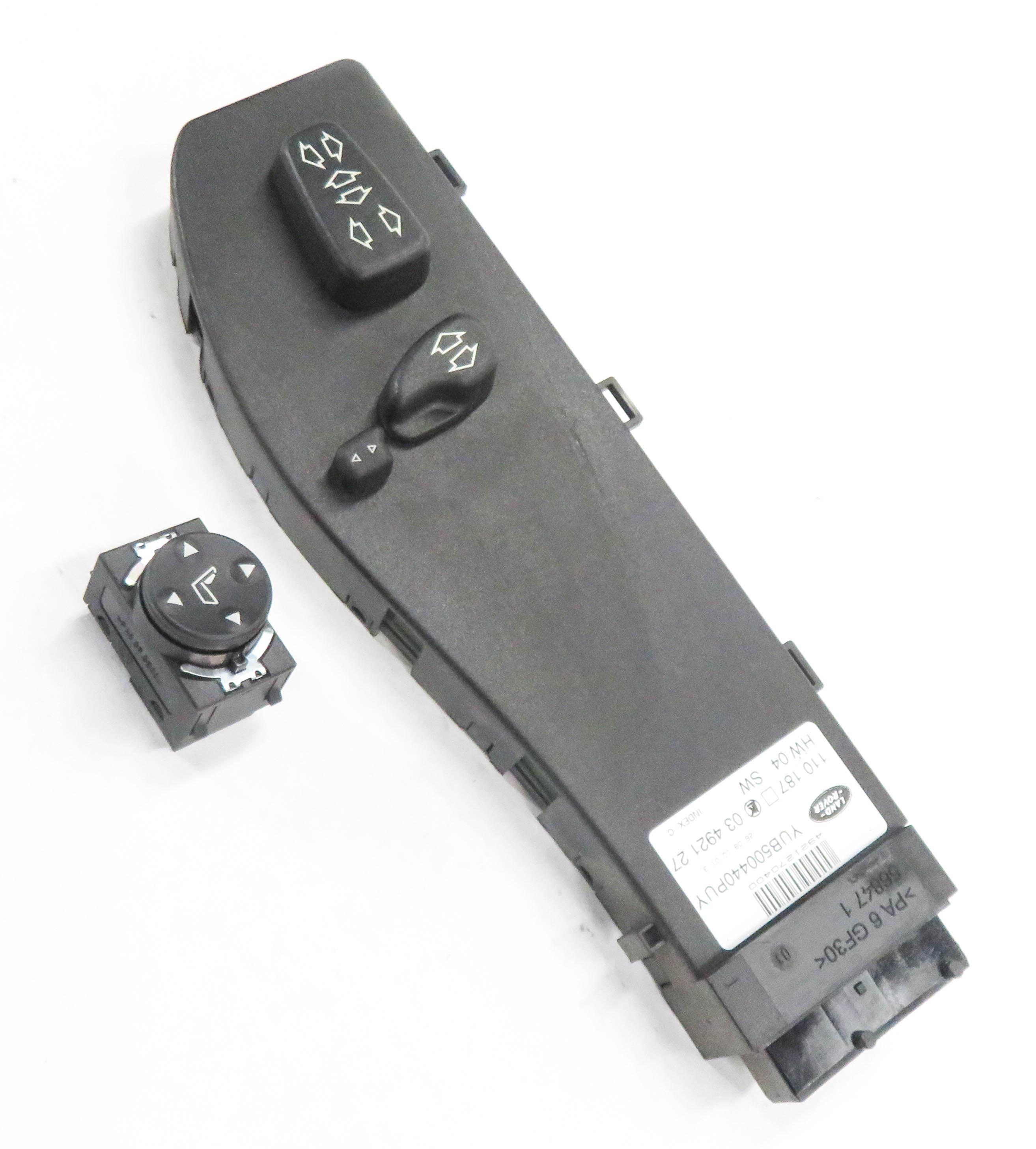 2011 RANGE ROVER (L322) RIGHT FRONT PASSENGER POWER SEAT ADJUSTMENT SWITCH — exact item pictured