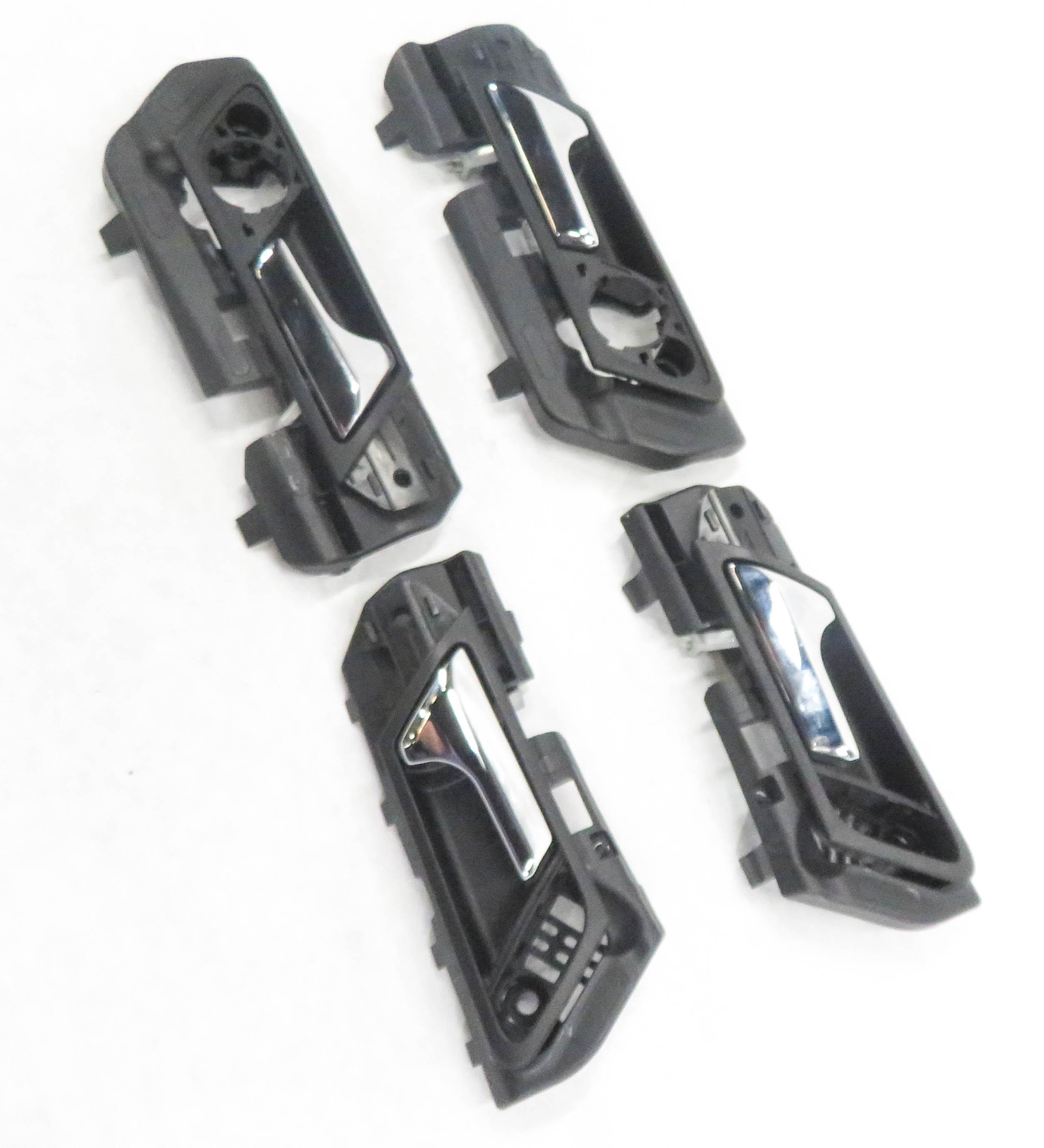 06-11 MB GL320 GL450 GL550 ML320 ML350 ML500 INTERIOR DOOR HANDLE SET-4 (BLACK) — exact item pictured
