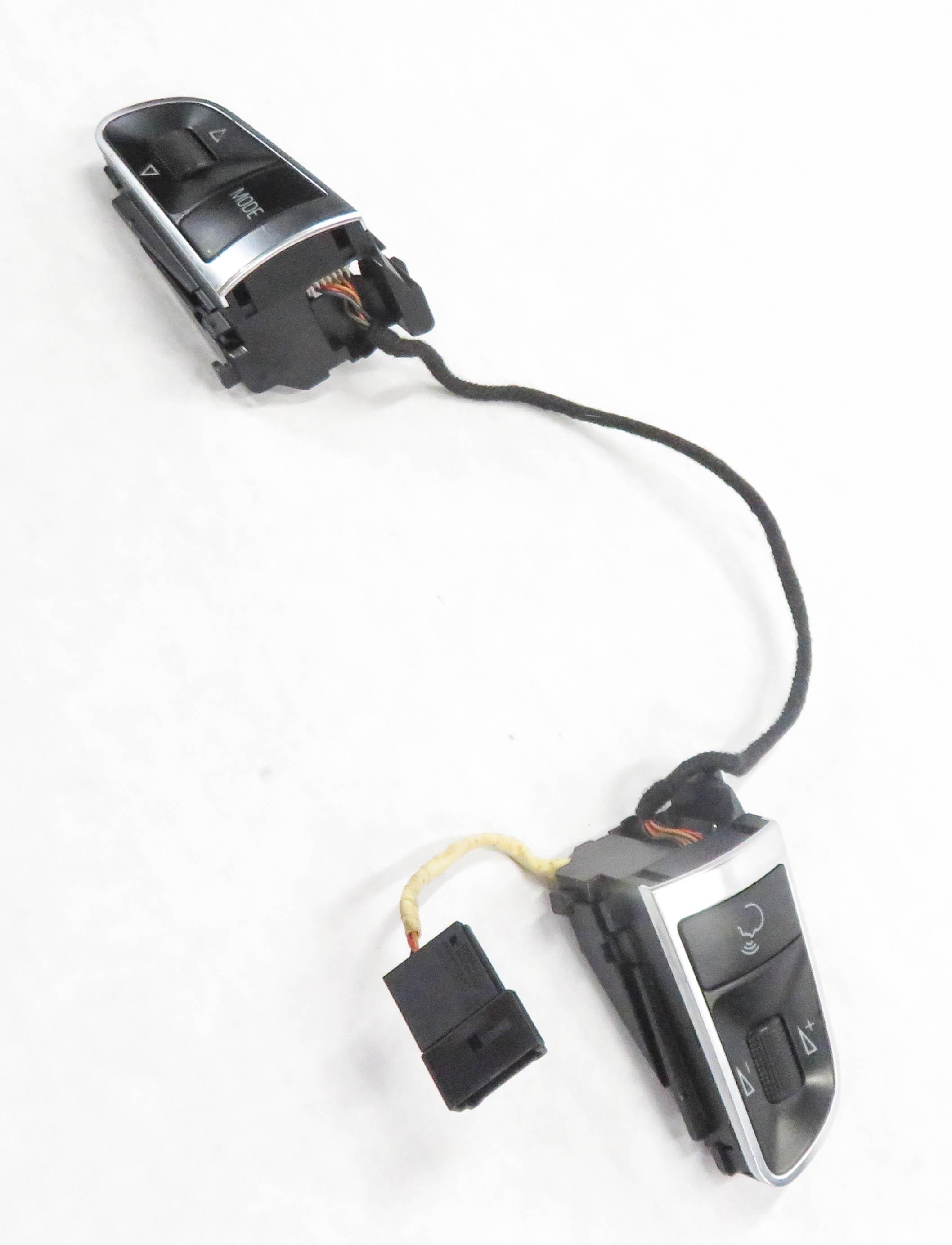 2010 AUDI A4 (B8 8K) STEERING MODE VOICE VOLUME SWITCH BUTTON SET-2 — exact item pictured