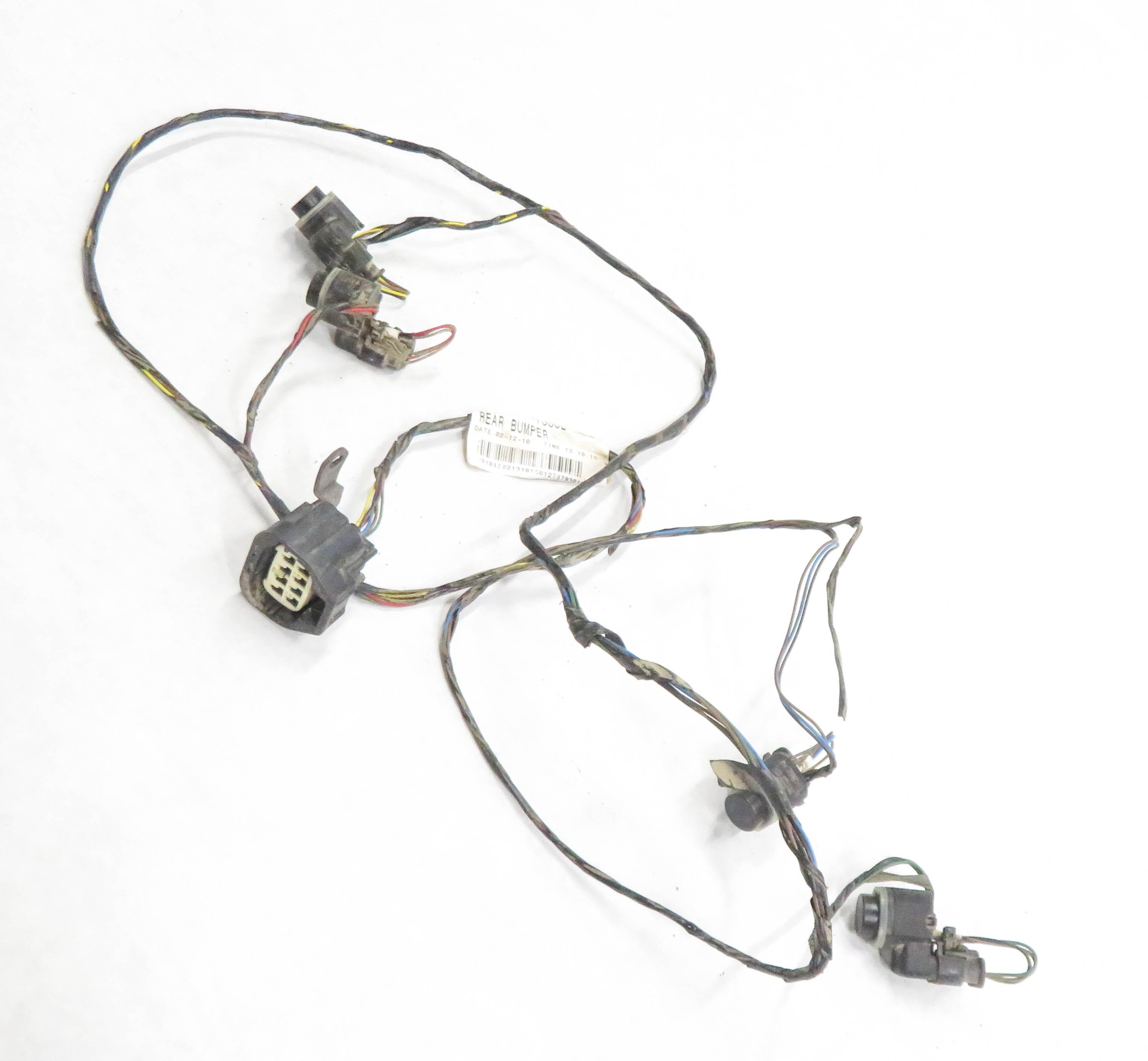 2011 LAND ROVER LR4 - REAR PDC PARK DISTANCE SENSOR SET-4 w/ HARNESS — exact item pictured