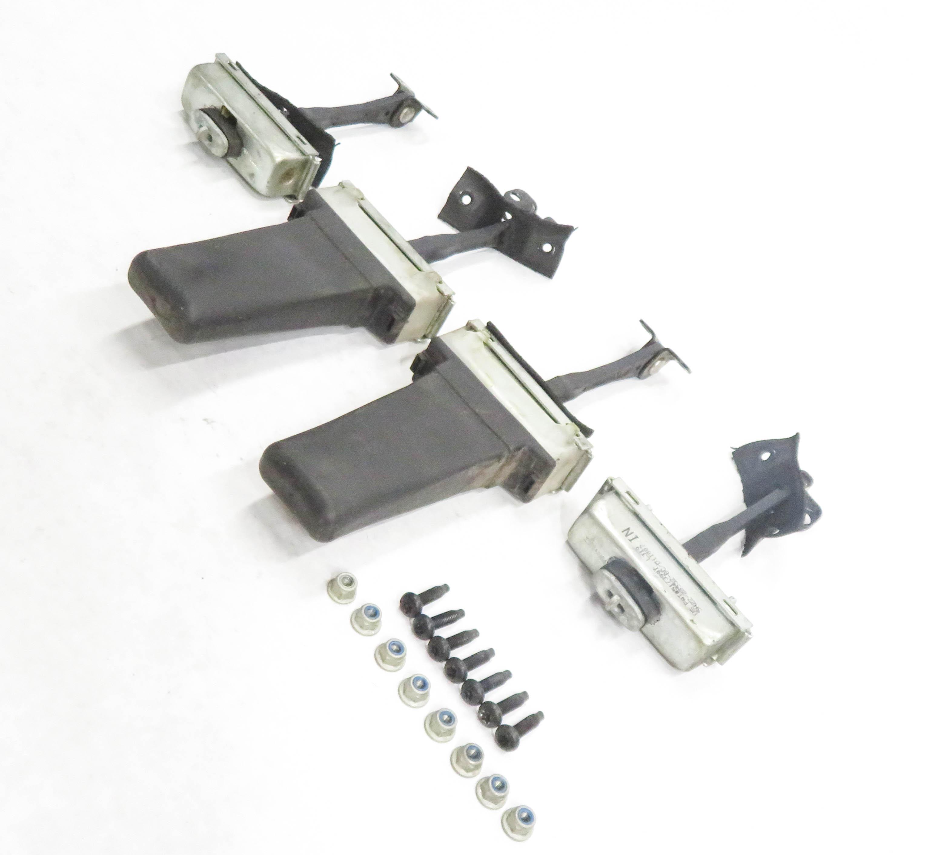 2011 LAND ROVER LR4 - FRONT & REAR DOOR DETENT CHECK STOP HINGE SET-4 — exact item pictured