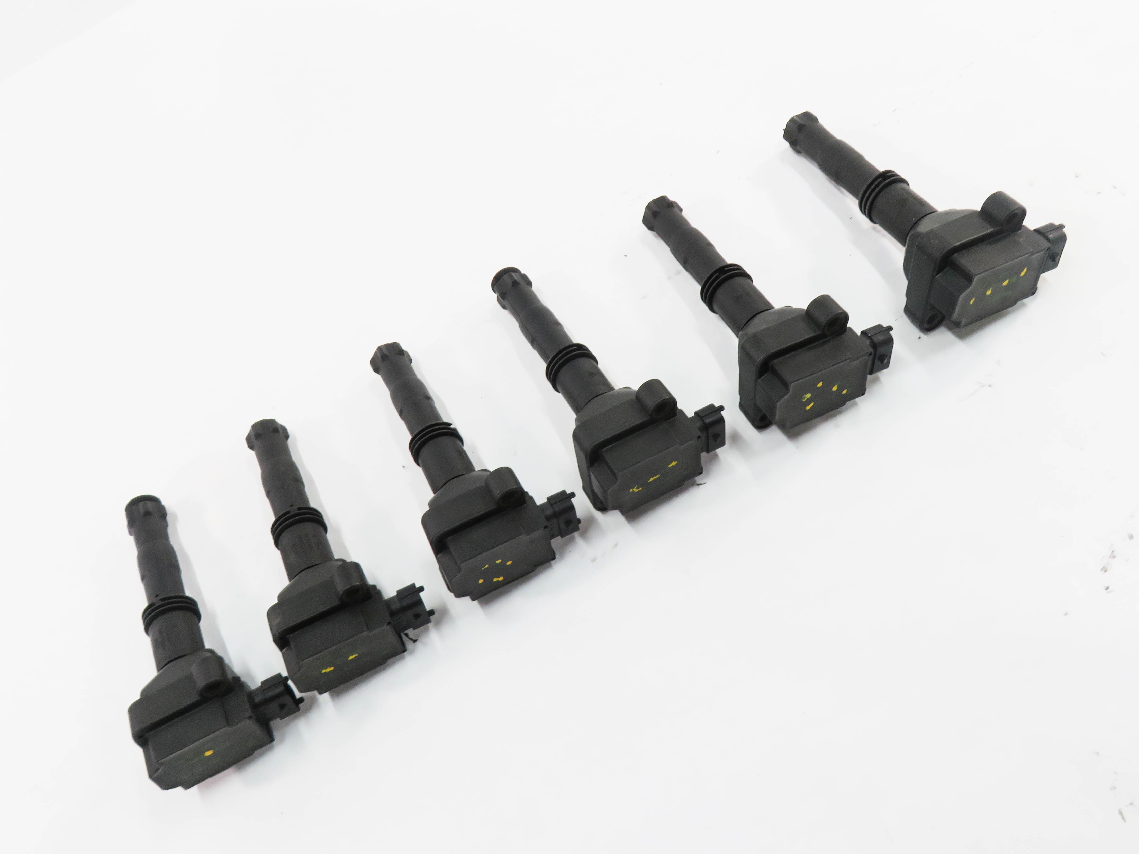 1999-2004 PORSCHE BOXSTER 911 (986 996) IGNITION COIL IGNITER SET-6 (NON TURBO) — exact item pictured