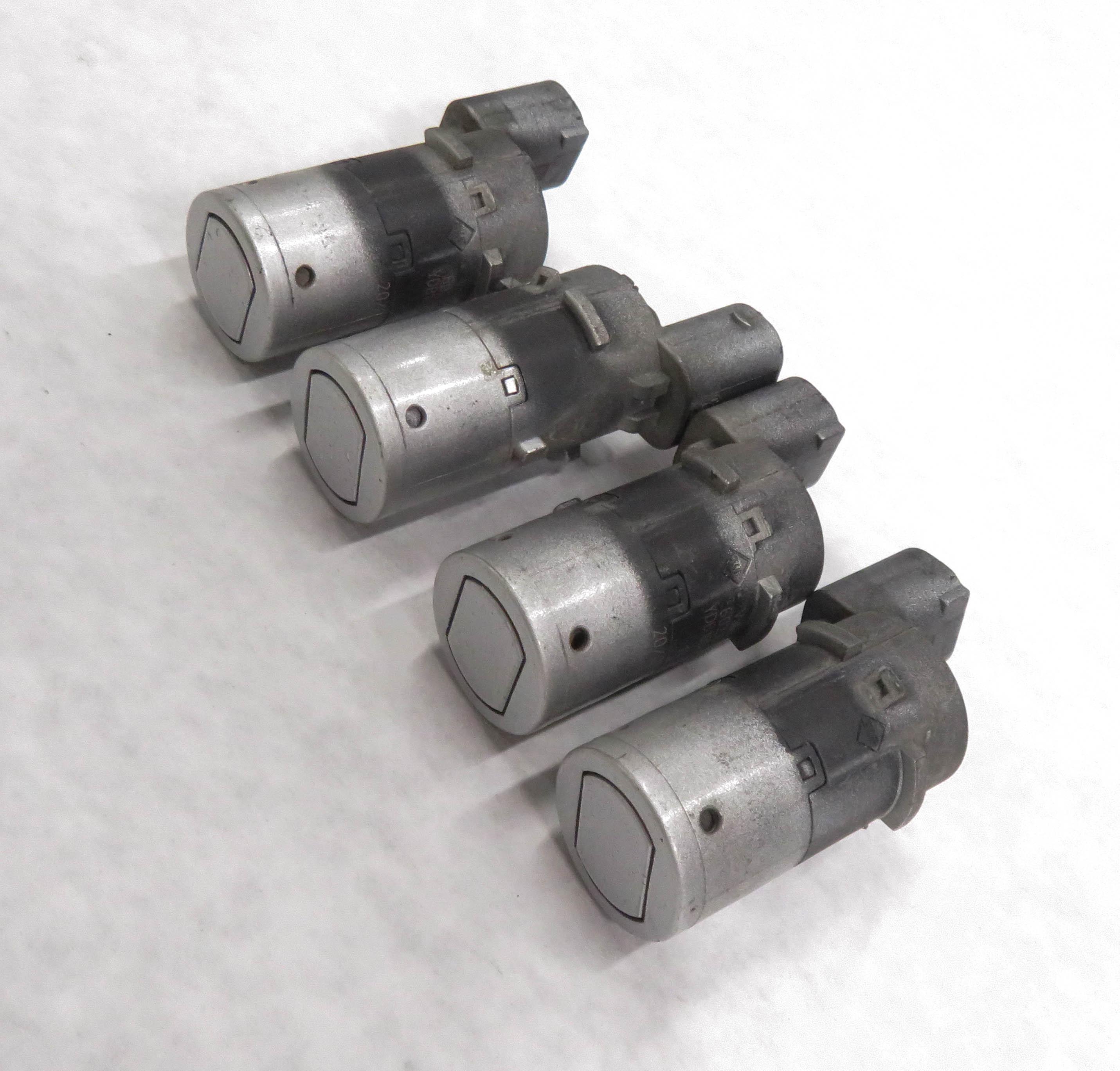 2003 RANGE ROVER (L322) FRONT PDC PARK DISTANCE SENSOR SET-4 (ZAMBEZI SILVER) — exact item pictured