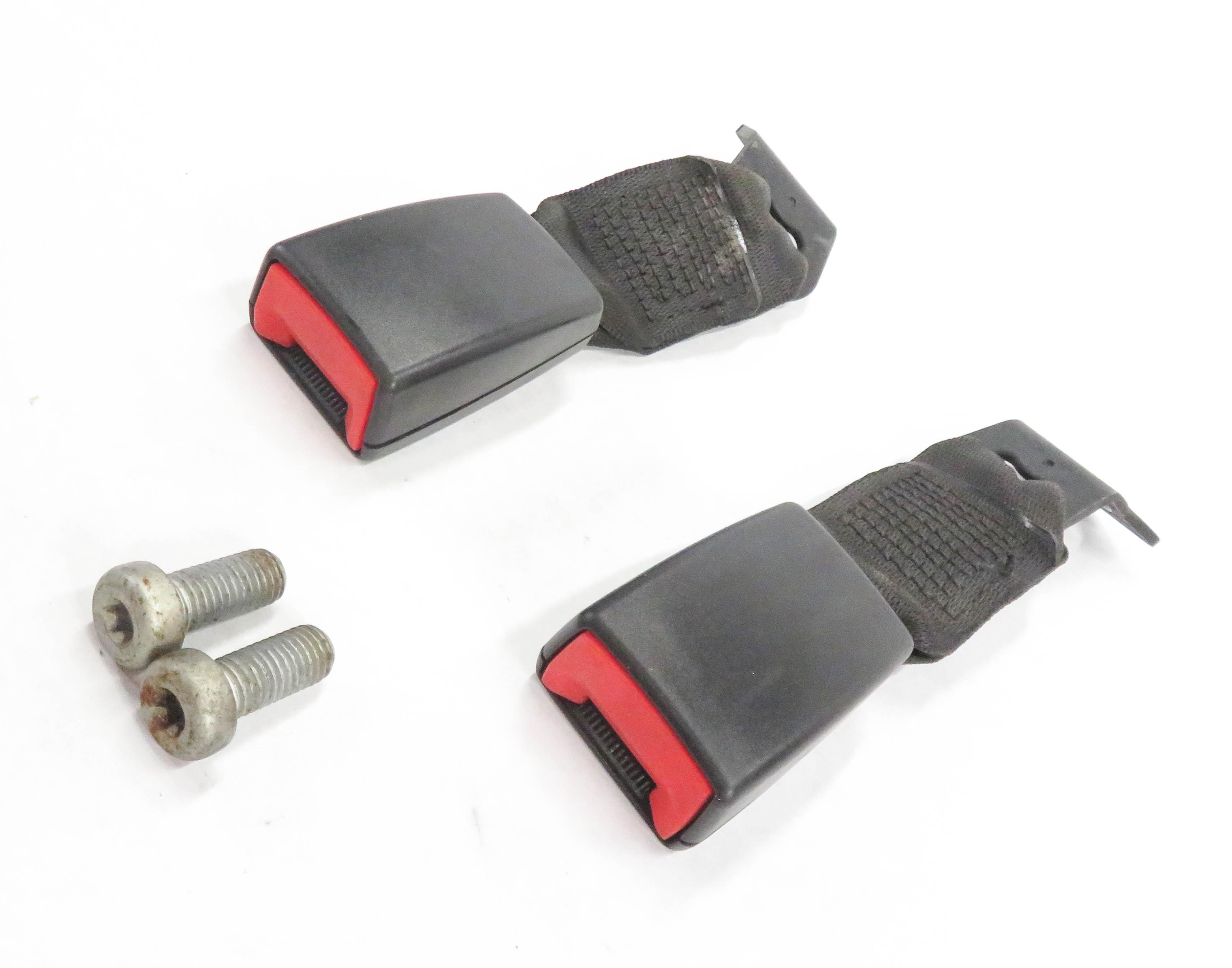 2008 BMW M3 ///M (E93) CONVERTIBLE - REAR SEATBELT BUCKLE RECEIVER SET-2 — exact item pictured