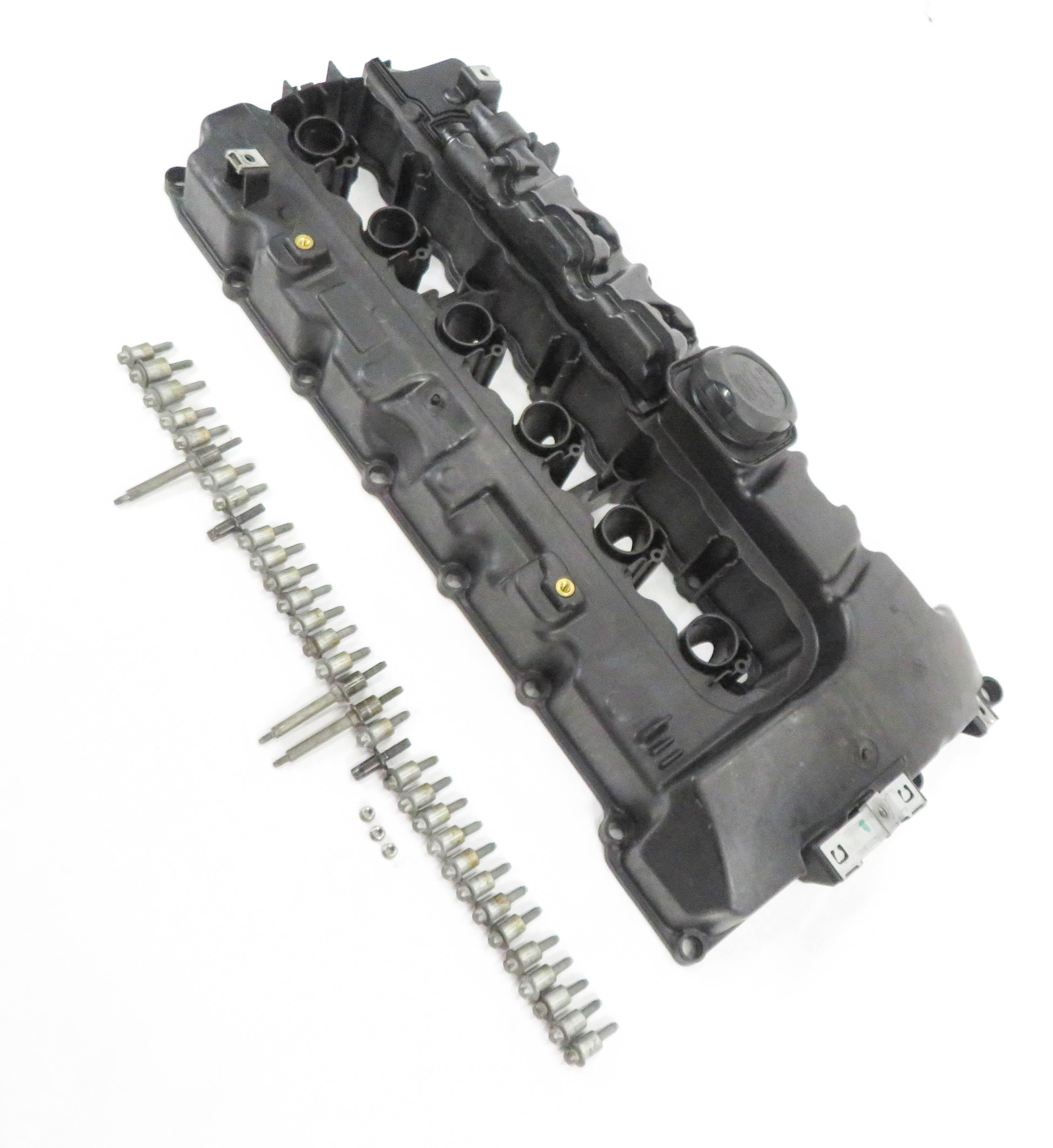 07-16 BMW 335i 535i 740i X6 Z4 (E60 E90) 3.0L N54 TWIN TURBO ENGINE VALVE COVER — exact item pictured
