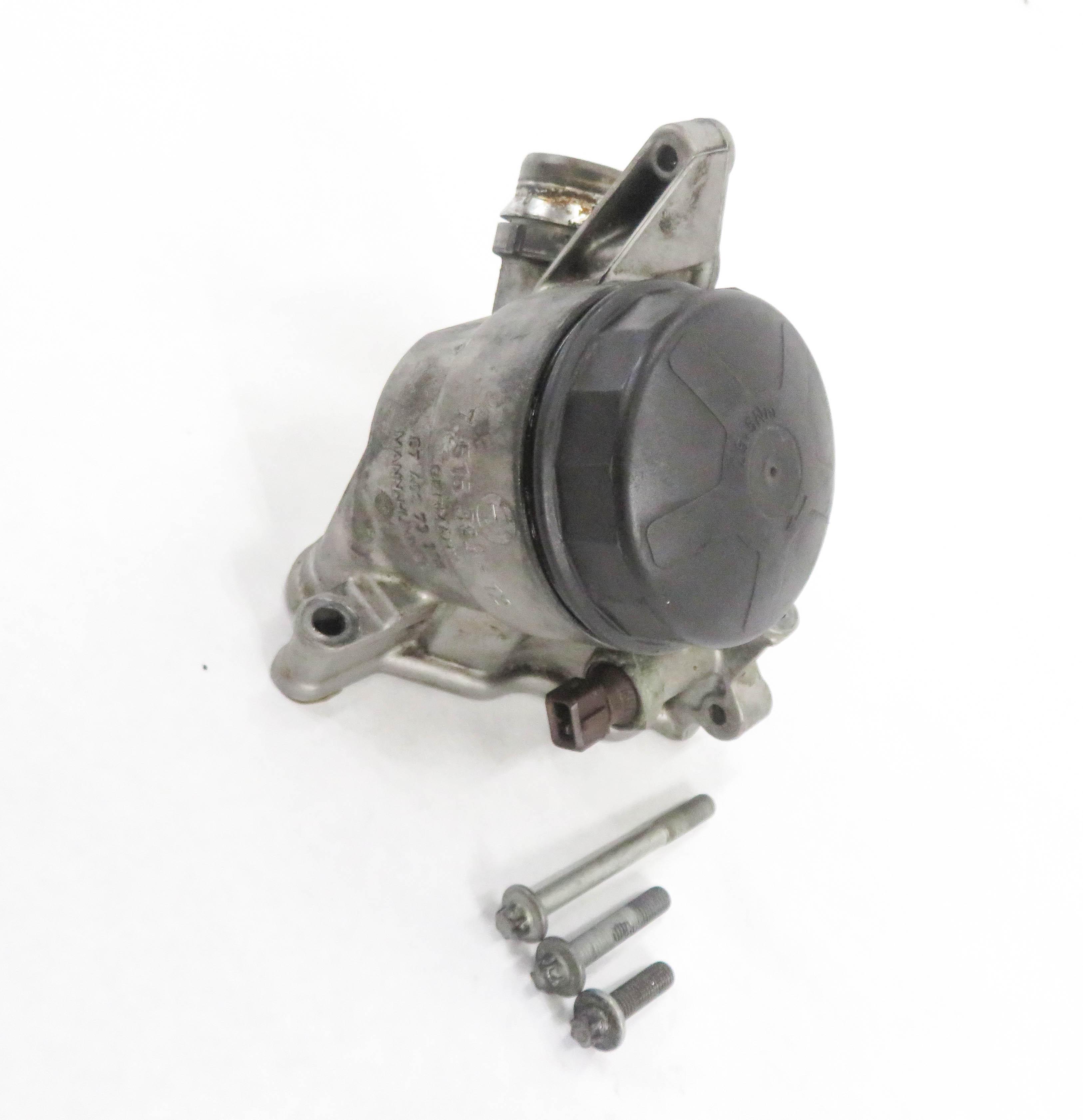 2006 BMW 530i (E60) 3.0L N52 ENGINE MOTOR OIL FLUID FILTER HOUSING ADAPTER — exact item pictured
