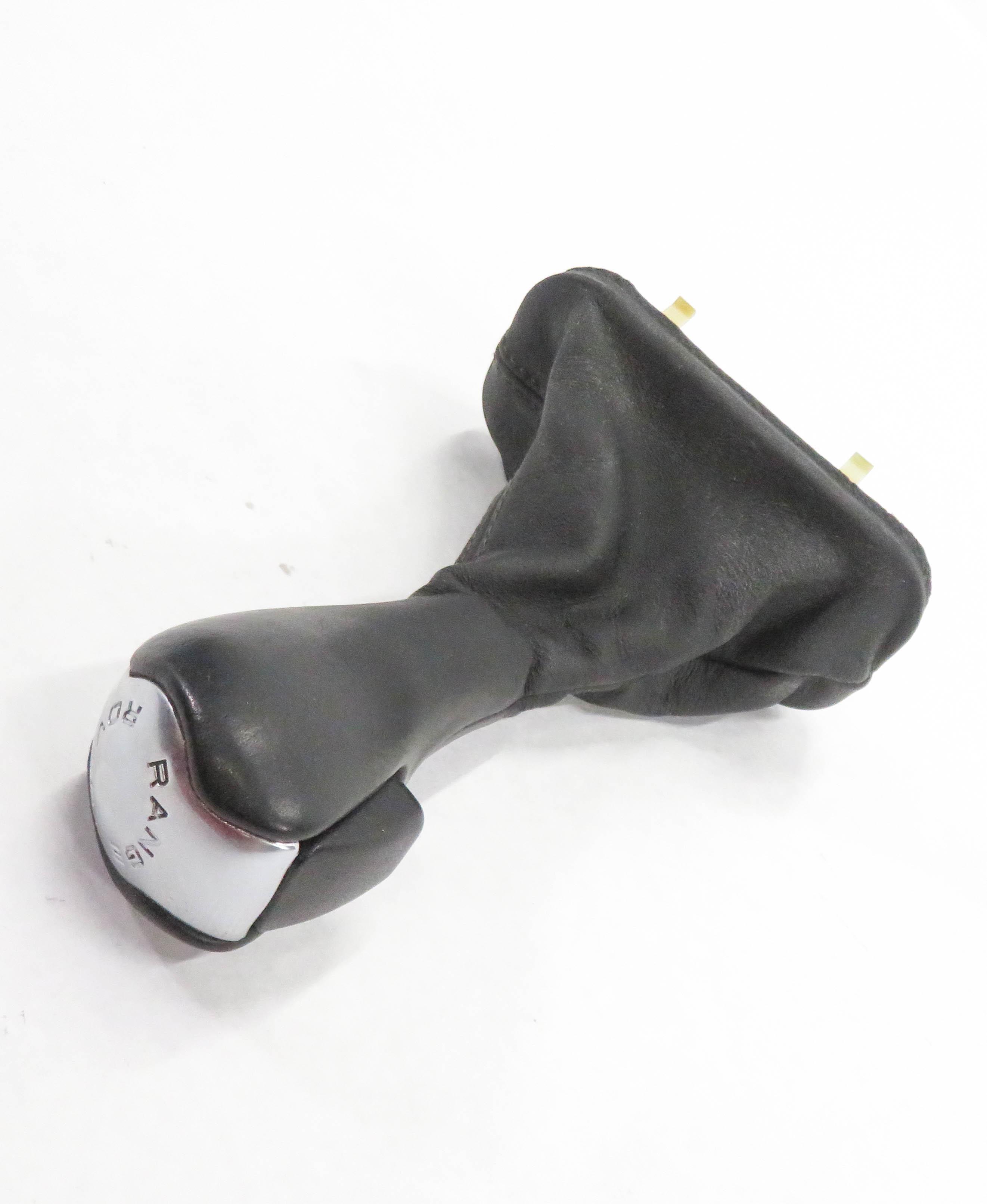 2012 RANGE ROVER (L322) A/T TRANSMISSION GEAR SHIFTER w/ BOOT (BLACK) — exact item pictured
