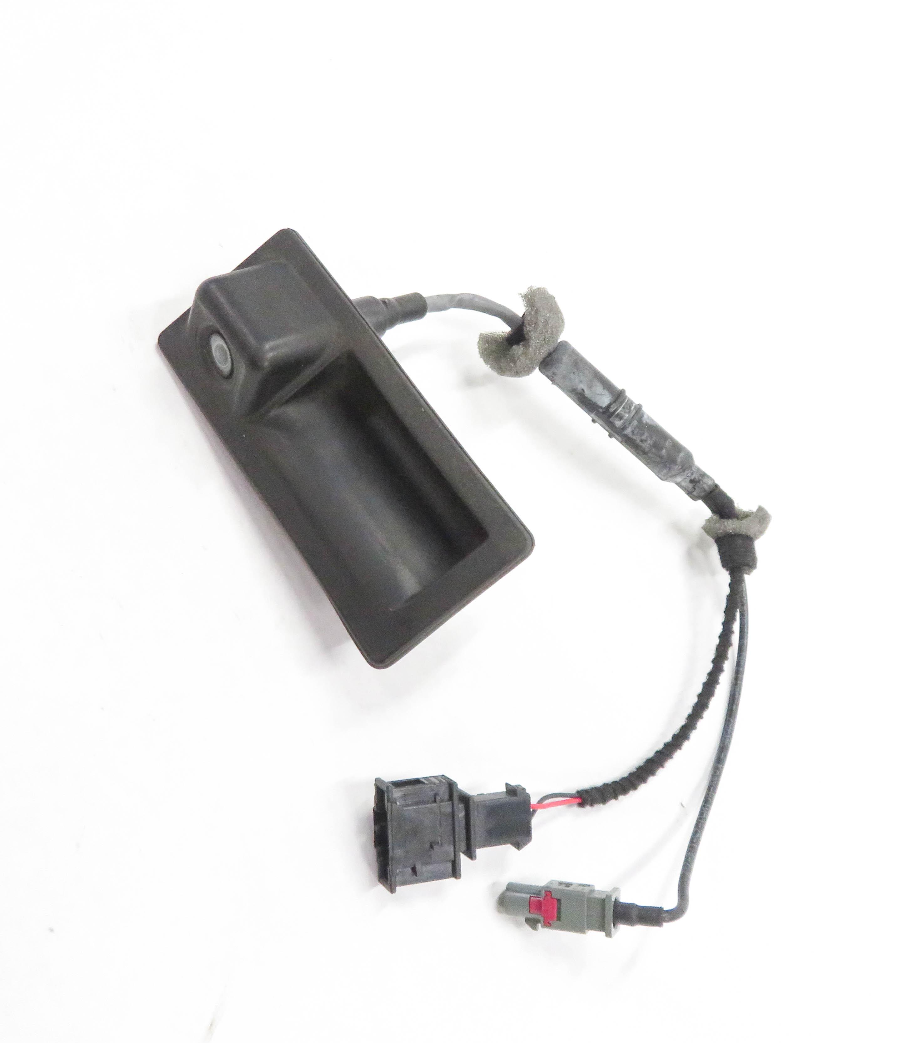 2009 AUDI A4 (B8 8K) REAR TRUNK RELEASE HANDLE w/ BACKUP REVERSE CAMERA — exact item pictured