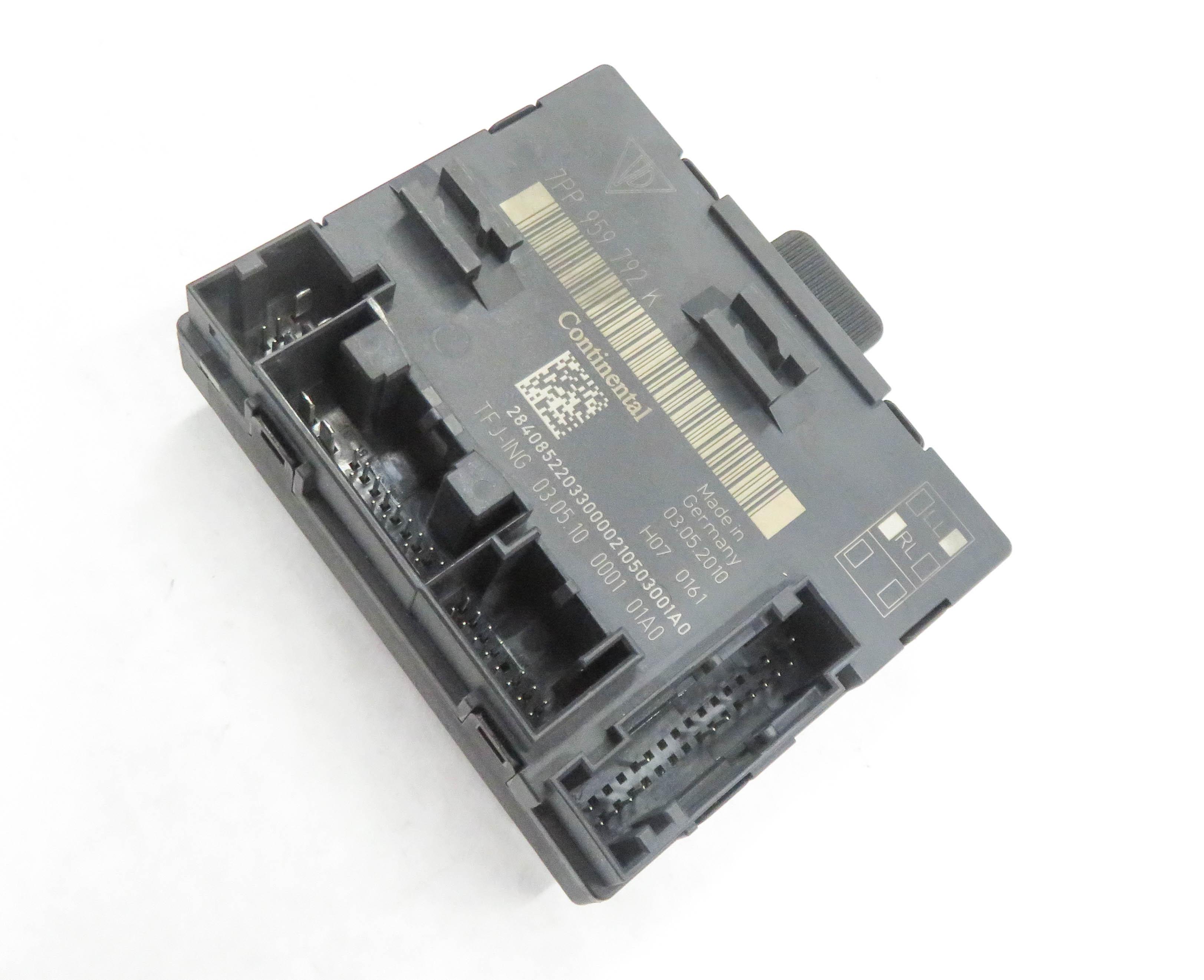 2011 PORSCHE CAYENNE (958) RIGHT FRONT PASSENGER DOOR CONTROL MODULE — exact item pictured