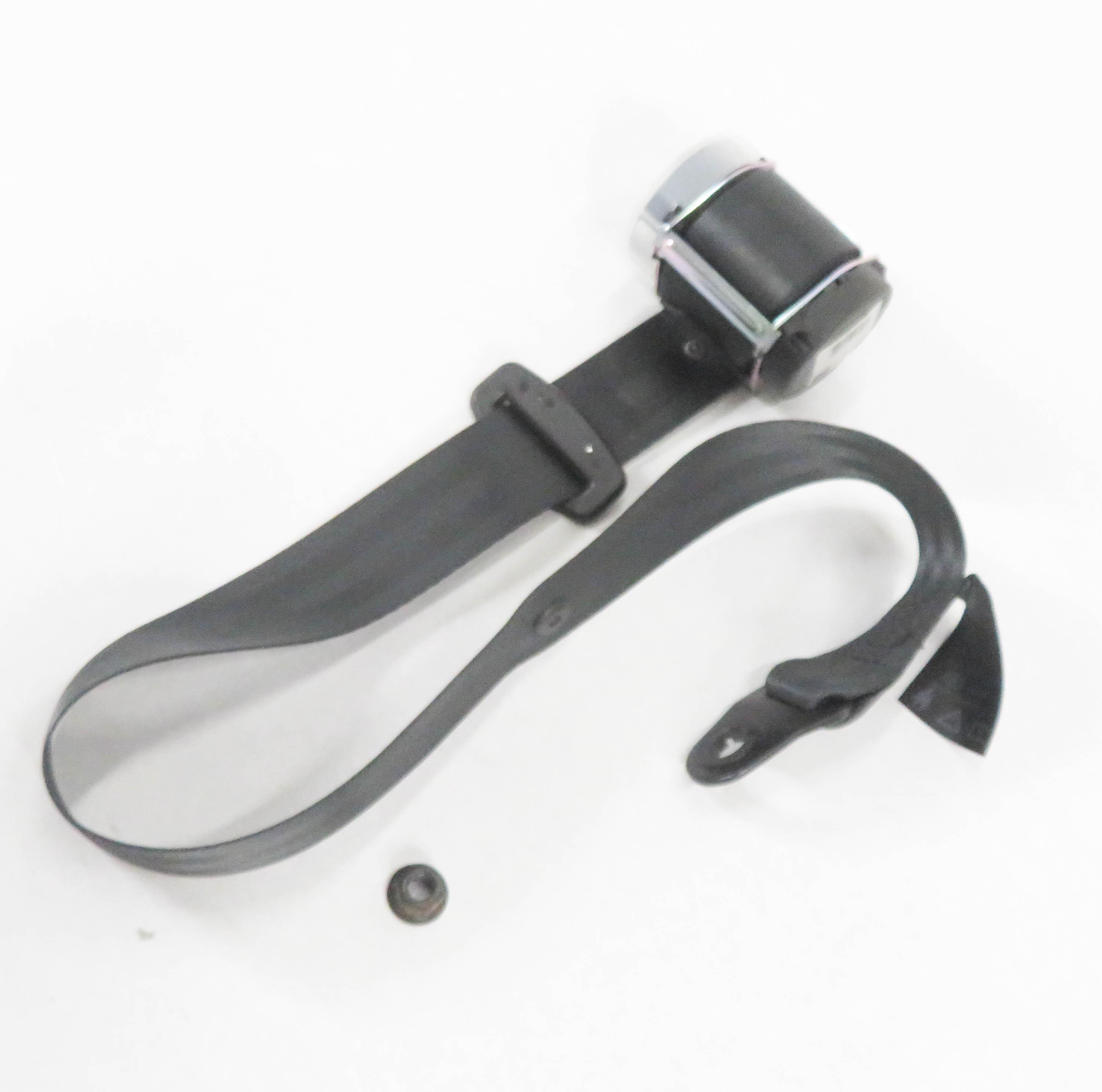 2011 RANGE ROVER SPORT (L320) REAR 2nd ROW (CENTER) SEATBELT RETRACTOR (BLACK) — exact item pictured