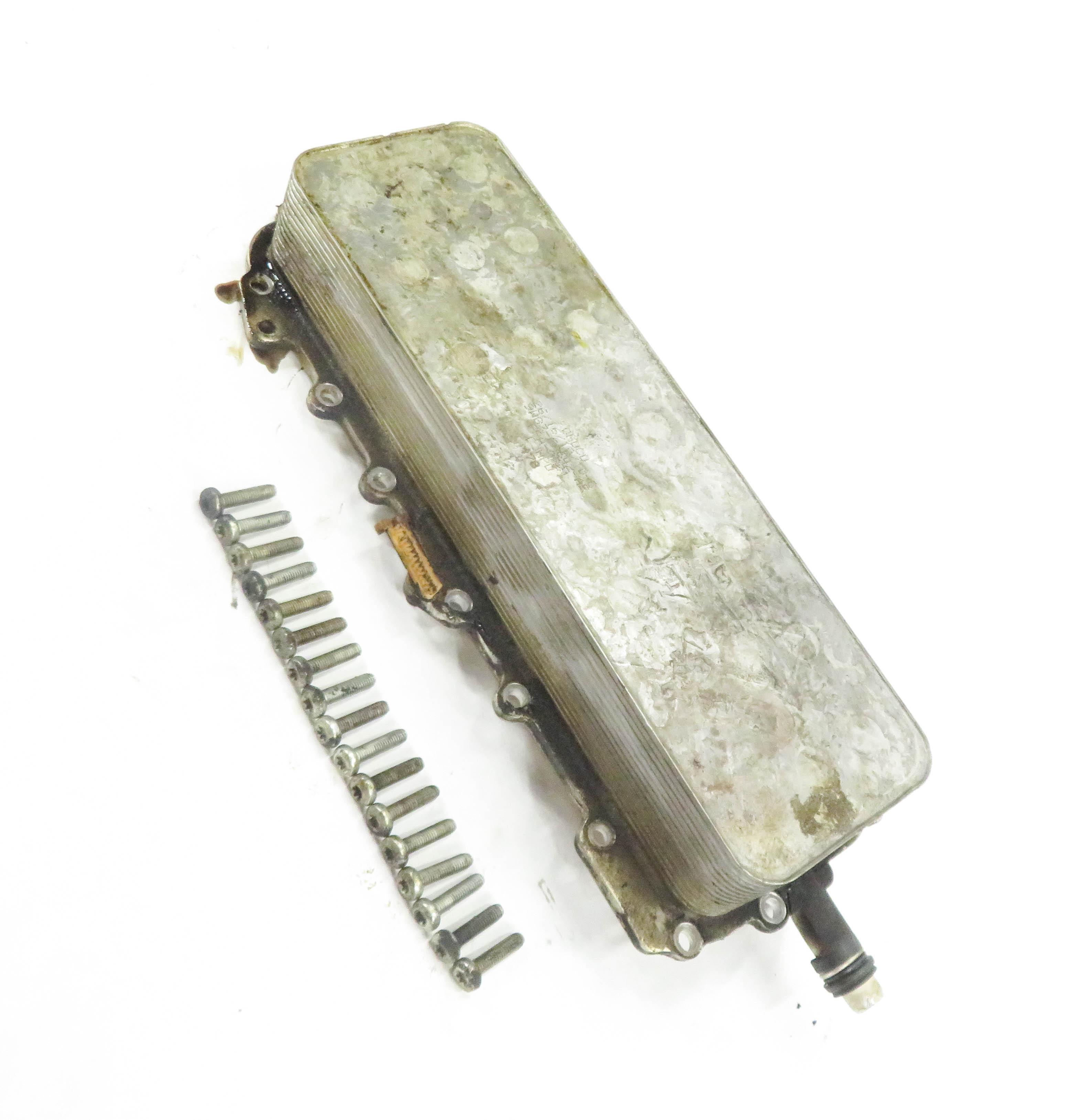 10-19 RANGE ROVER SPORT (L320 L322) 5.0L SUPERCHARGED ENGINE MOTOR OIL COOLER — exact item pictured