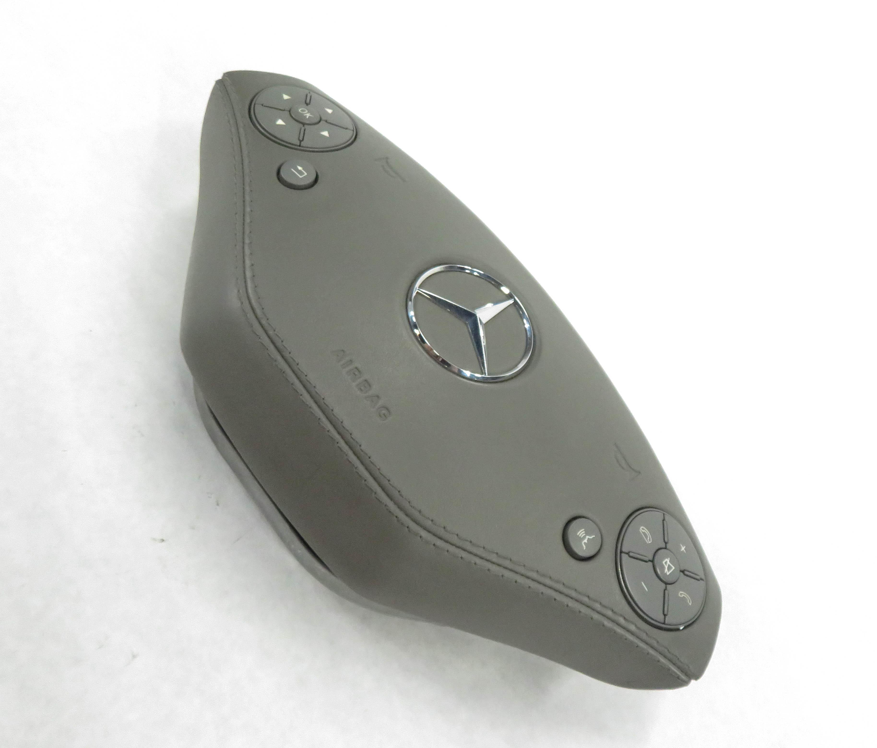 2010 MERCEDES S400 S450 S550 S600 S63 S65 (W221) STEERING WHEEL AIRBAG (GRAY) — exact item pictured