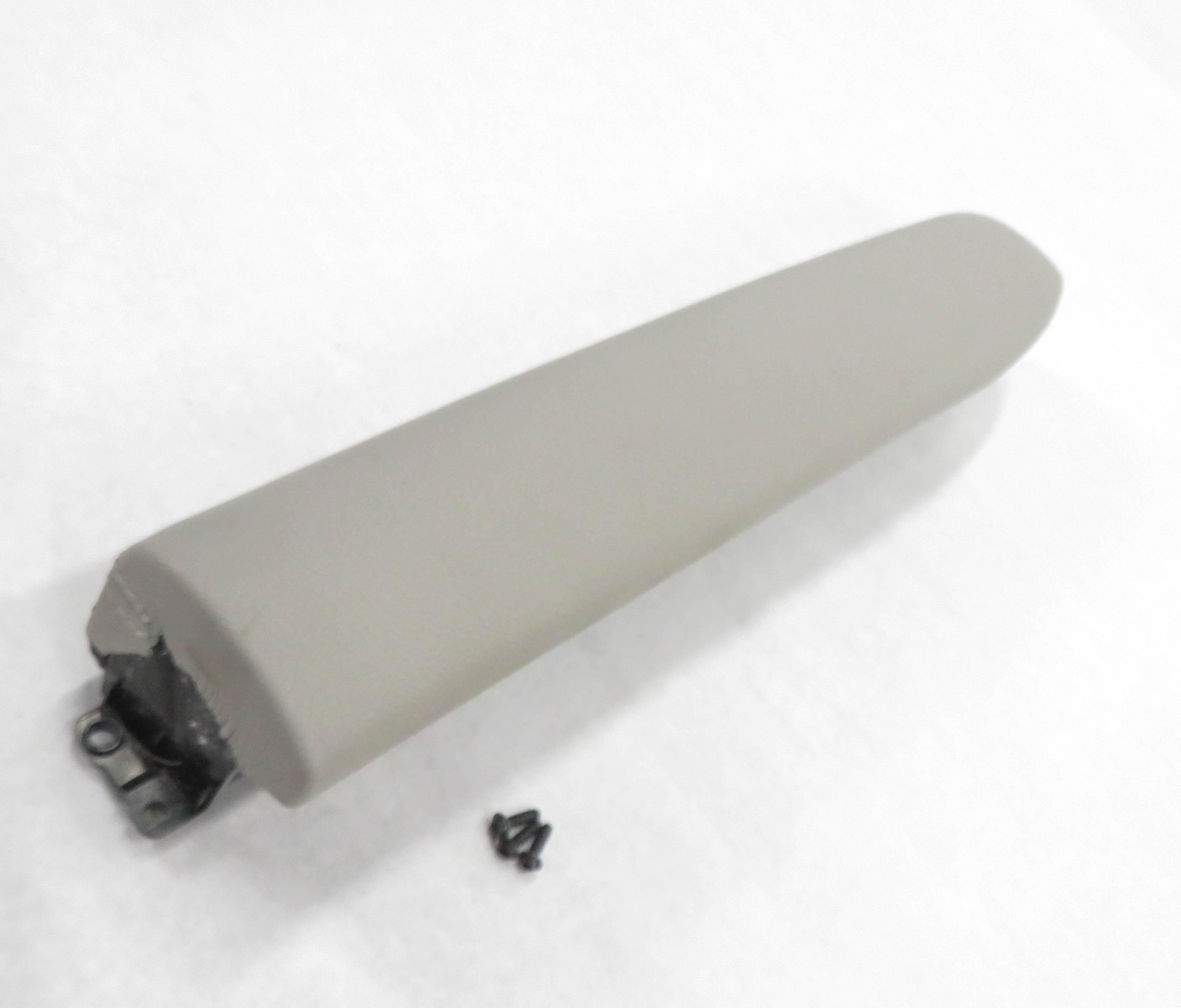 2010 MERCEDES BENZ S400 (W221) LEFT SIDE REAR SEAT ARMREST (GRAY LEATHER 218A) — exact item pictured