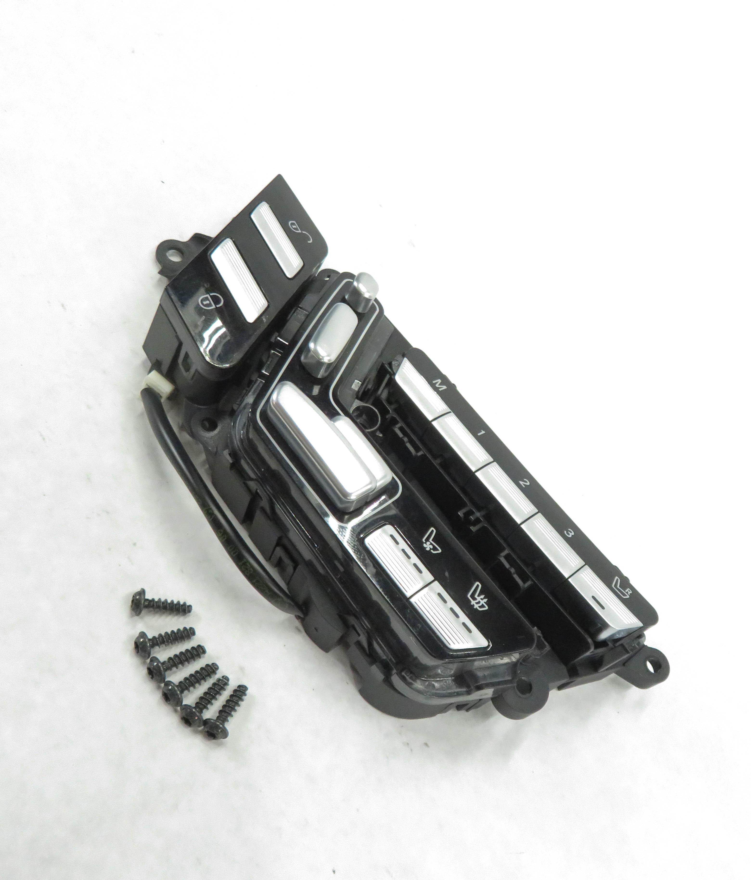 07-14 MERCEDES CL550 CL600 S350 S400 S450 S550 - LEFT DRIVER SEAT CONTROL SWITCH — exact item pictured
