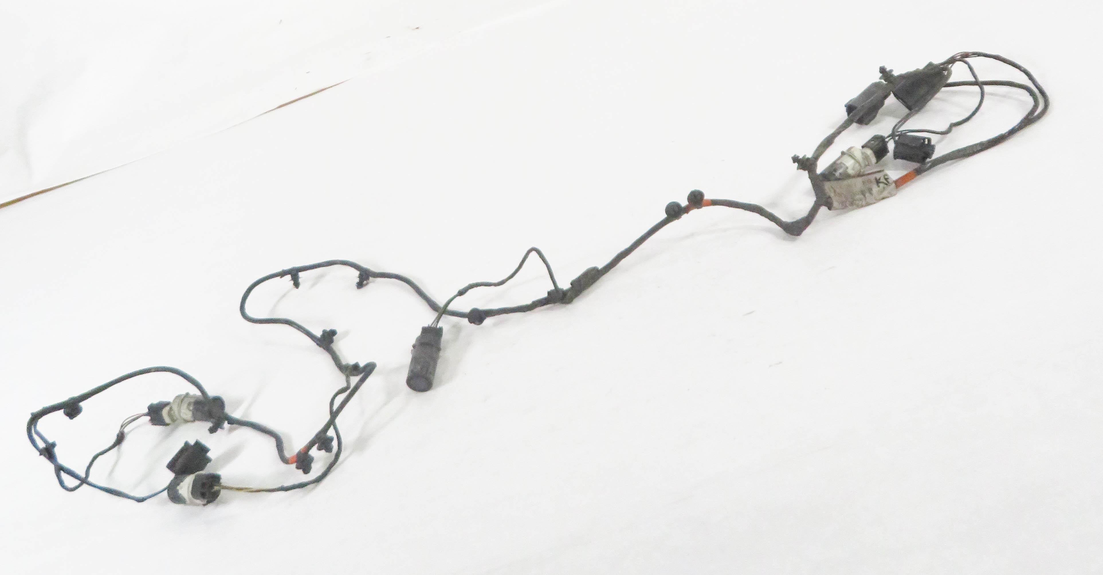 2006 RANGE ROVER SPORT (L320) FRONT PDC PARK DISTANCE SENSOR SET-4 w/ HARNESS — exact item pictured