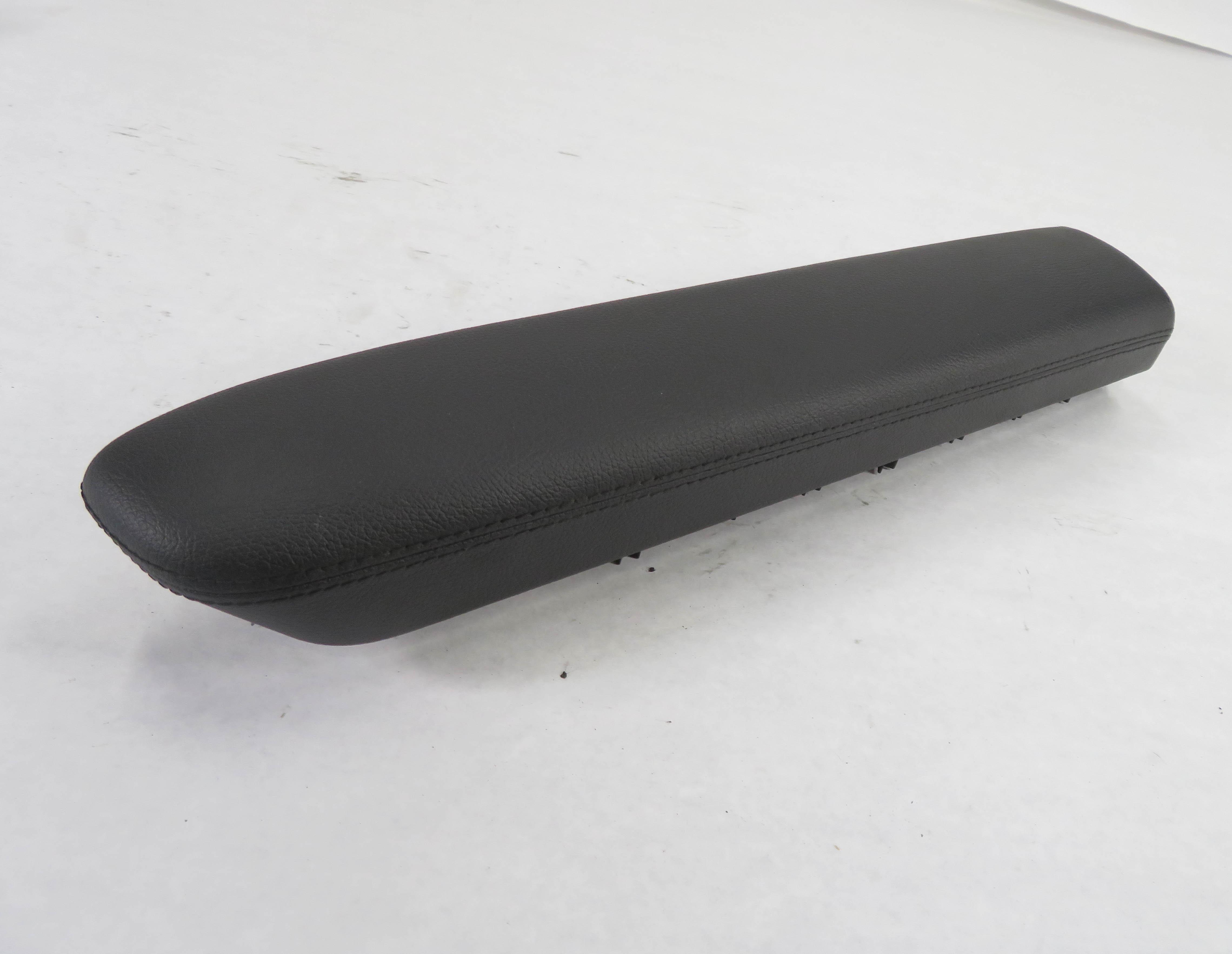 2009 MERCEDES BENZ S550 (W221) LEFT REAR DOOR ARMREST (BLACK LEATHER 201A) — exact item pictured