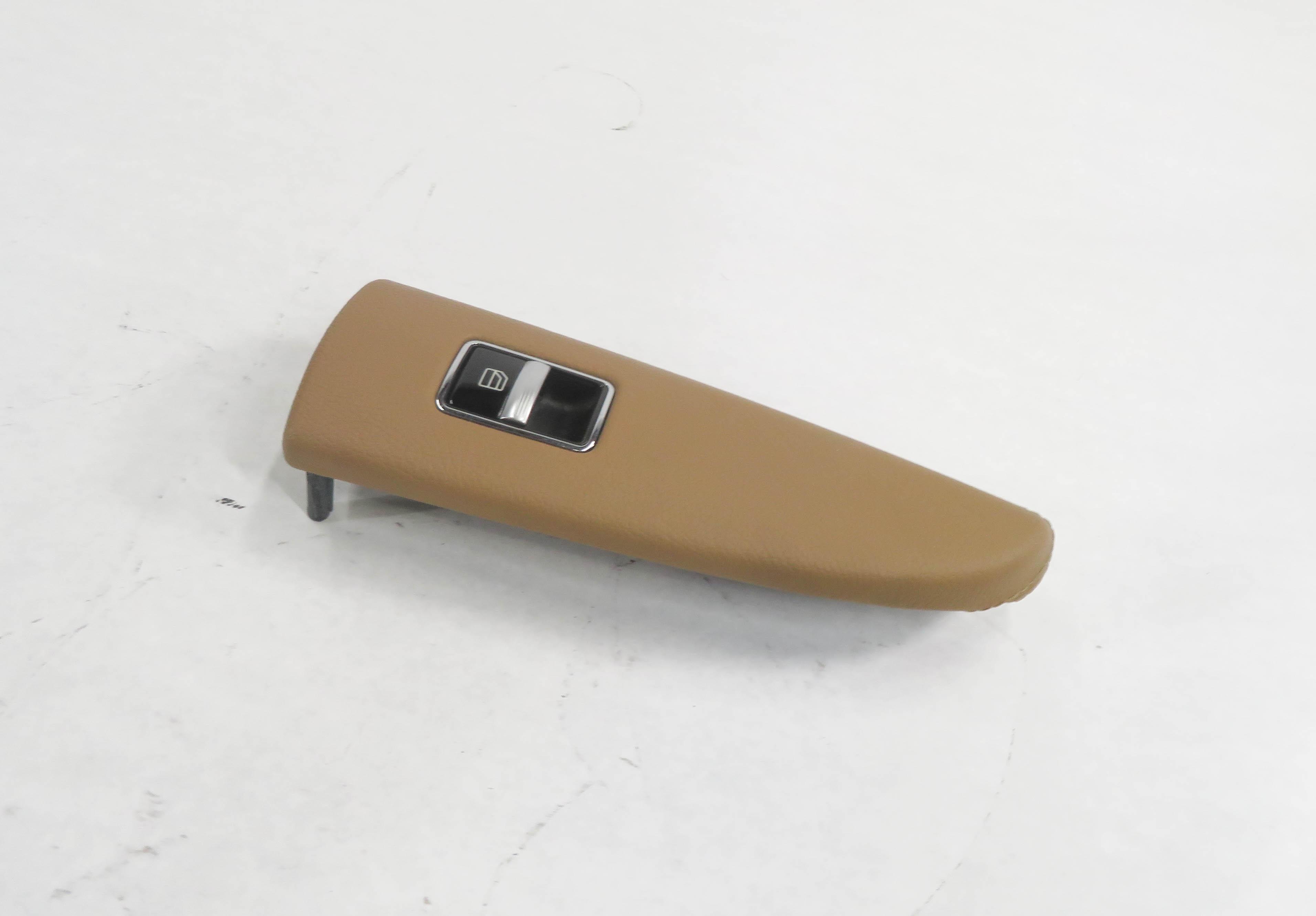 2009 MERCEDES BENZ S550 (W221) RIGHT FRONT PASSENGER POWER WINDOW SWITCH (BROWN) — exact item pictured