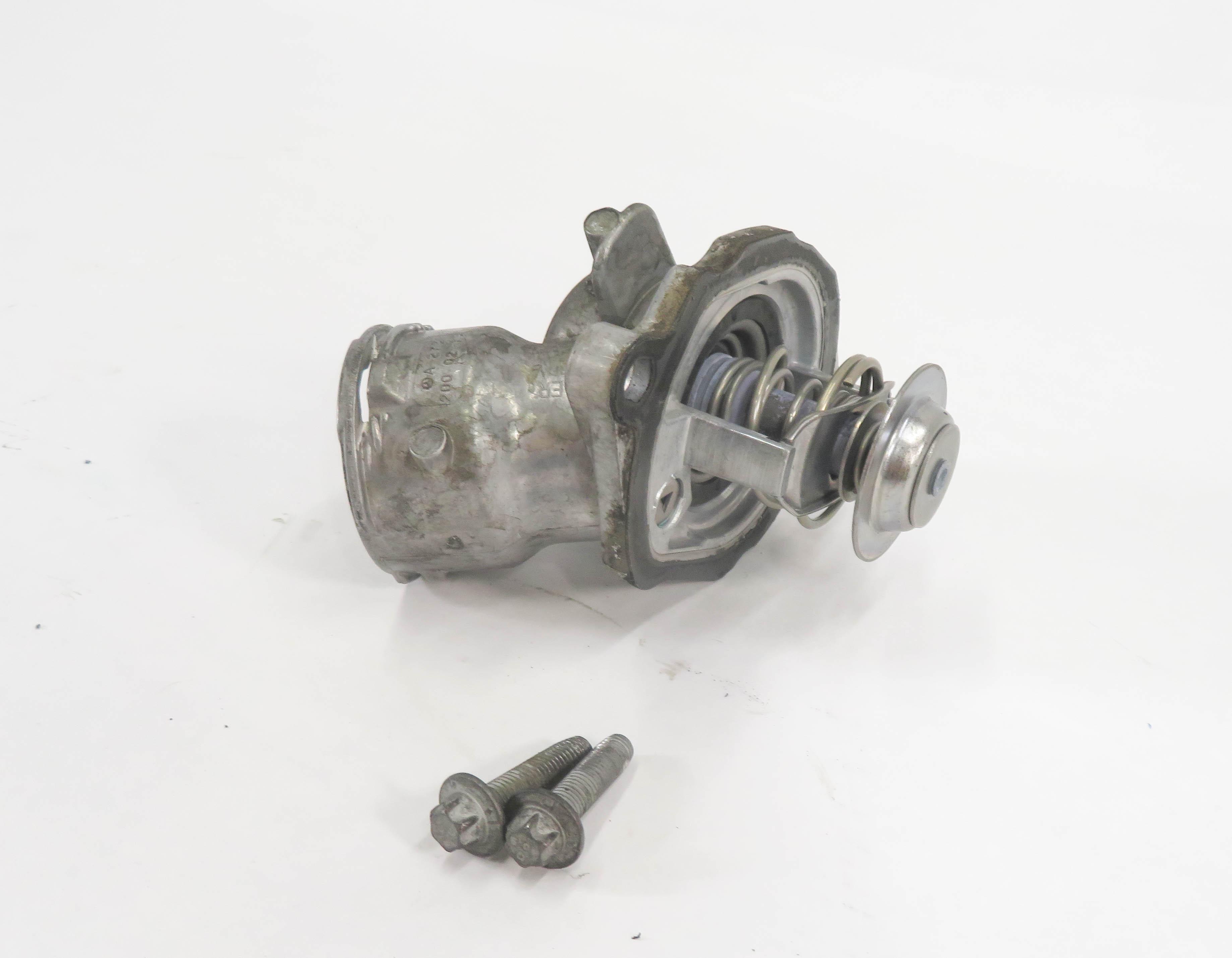 2009 MERCEDES BENZ S550 (W221) 5.5L V8 ENGINE THERMOSTAT HOUSING — exact item pictured