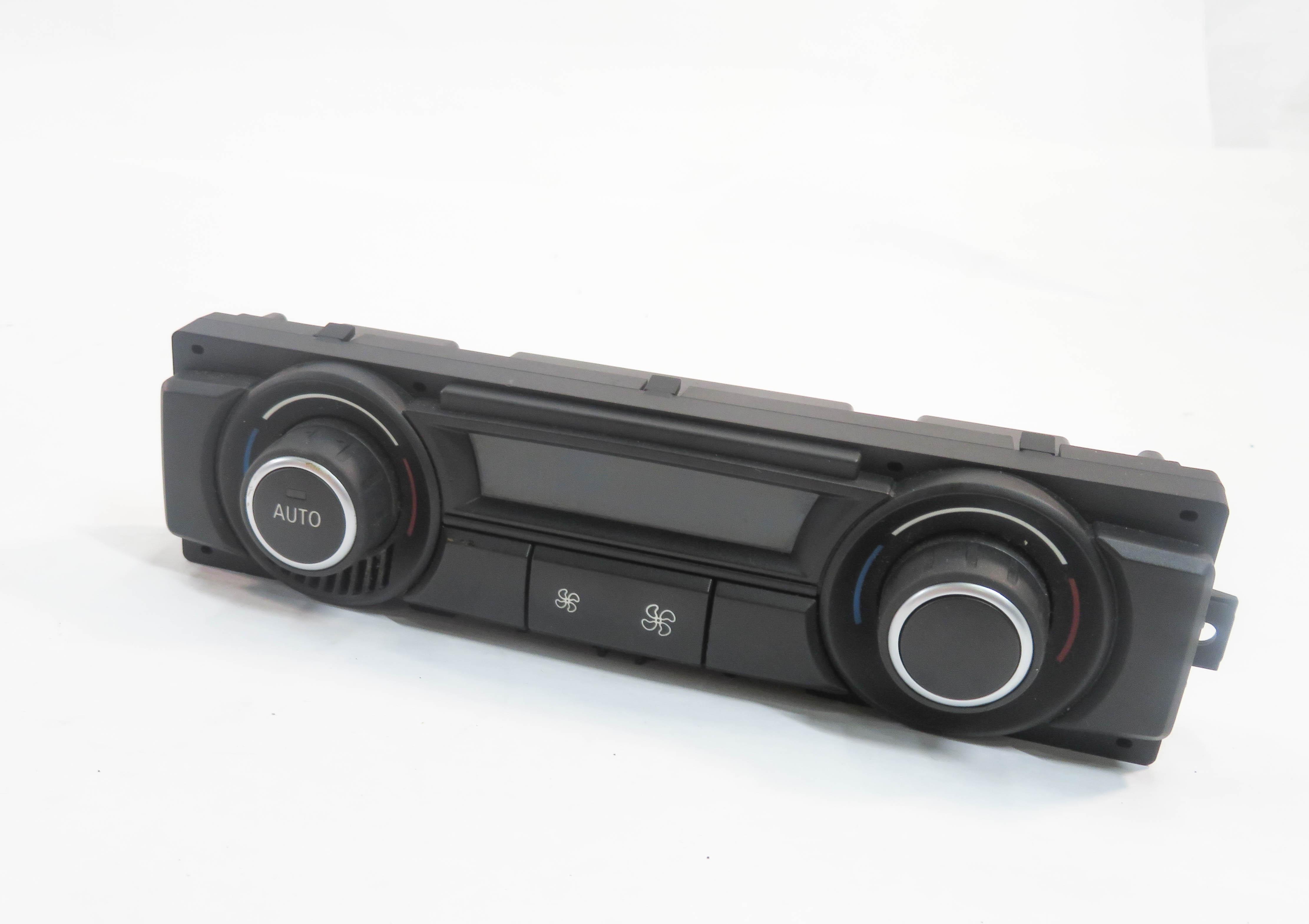 2007-2013 BMW X5 (E70) REAR HEATER A/C TEMPERATURE CLIMATE CONTROL PANEL — exact item pictured