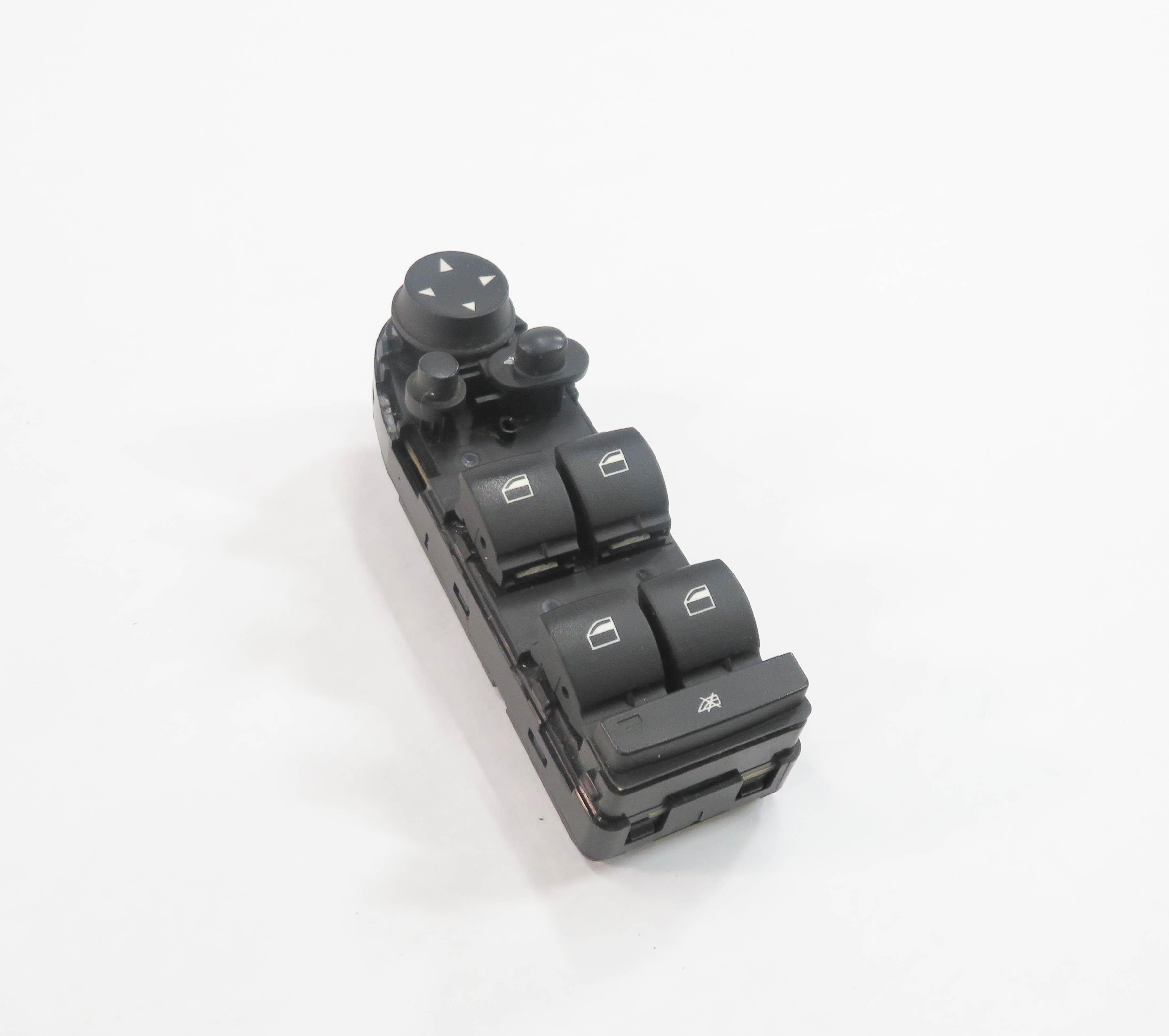 2007-2014 BMW X5 X5M X6 X6M (E70 / E71) DRIVER DOOR POWER WINDOW SWITCH (P-FOLD) — exact item pictured