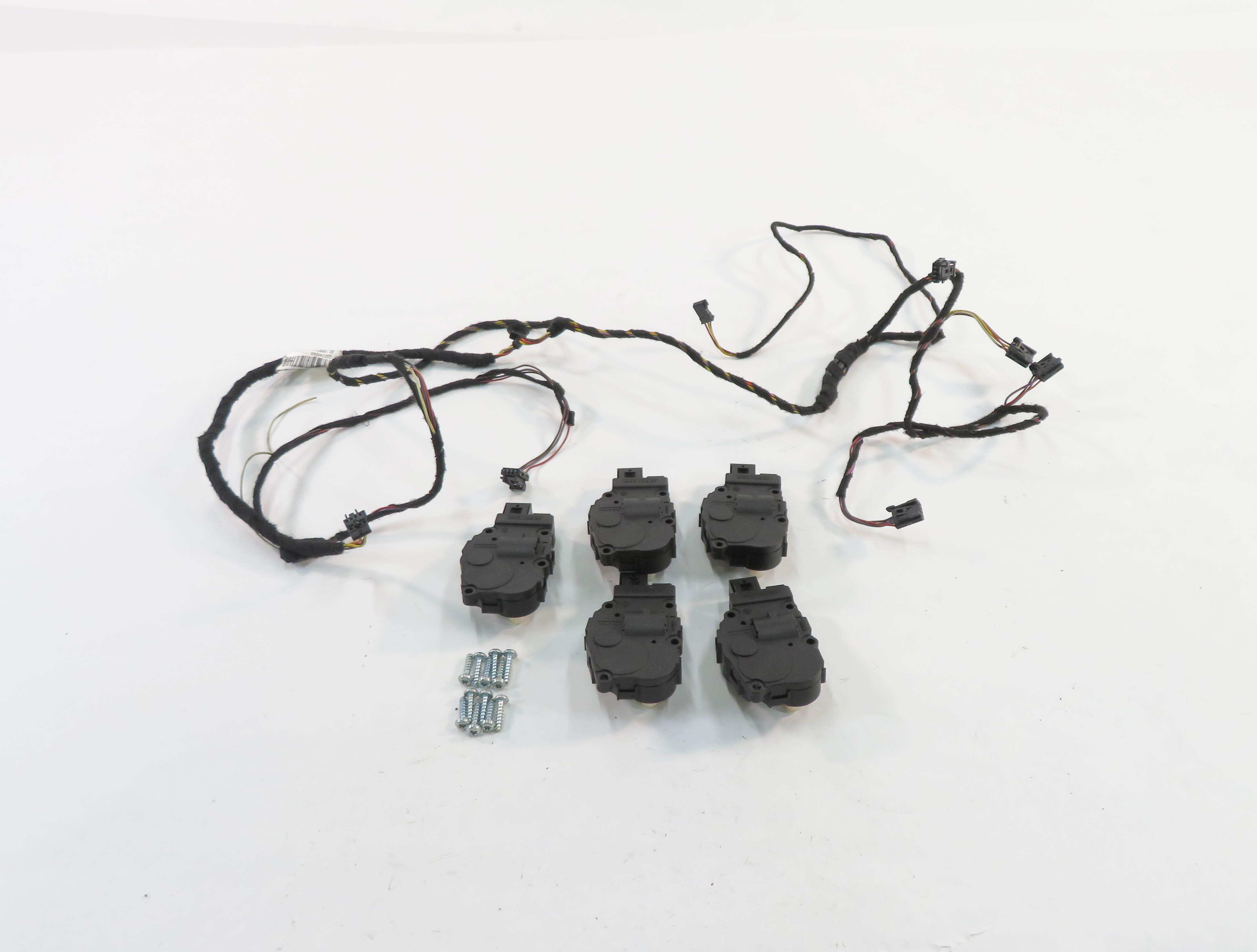 2010 MERCEDES BENZ E550 (C207) COUPE - HEATER A/C BLEND DOOR SERVO MOTOR SET-5 — exact item pictured