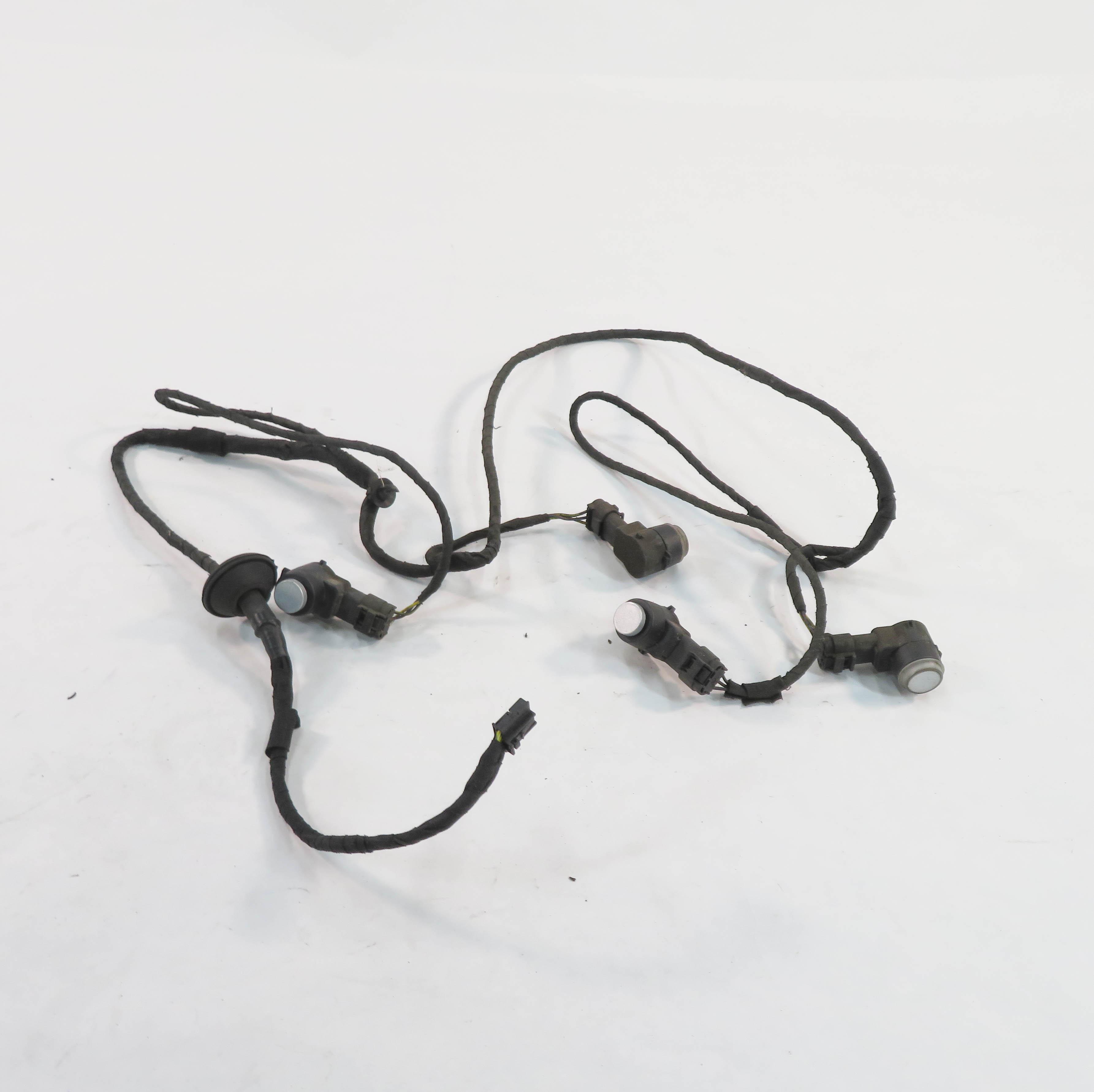 2010 MERCEDES BENZ E550 (C207) REAR PDC PARK DISTANCE SENSOR SET-4 (SILVER 775U) — exact item pictured