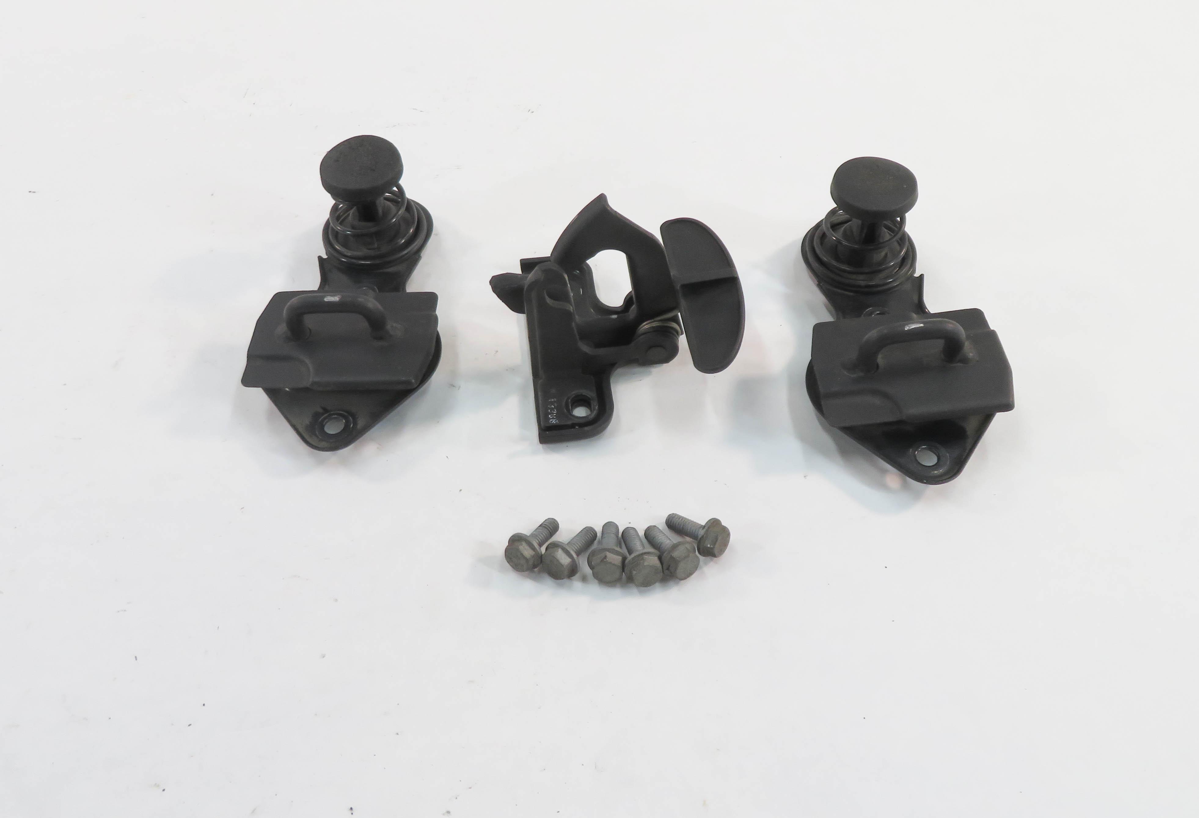 2009 MERCEDES ML320 (W164) HOOD SAFETY LATCH STRIKER SPRING SET-3 — exact item pictured