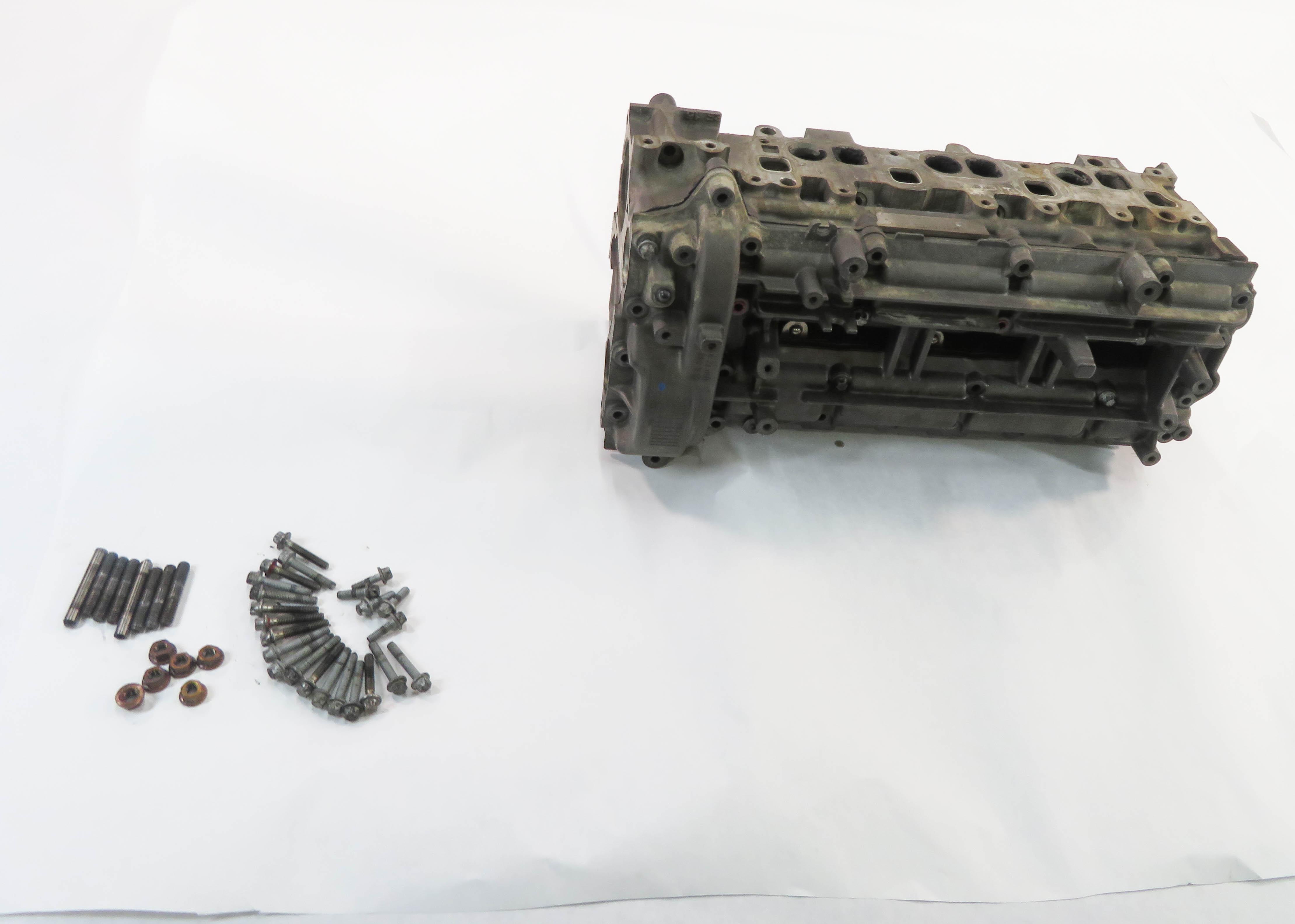 2009-2013 MB E350 GL350 ML350 R320 R350 - 3.0L OM642 DIESEL LEFT CYLINDER HEAD — exact item pictured