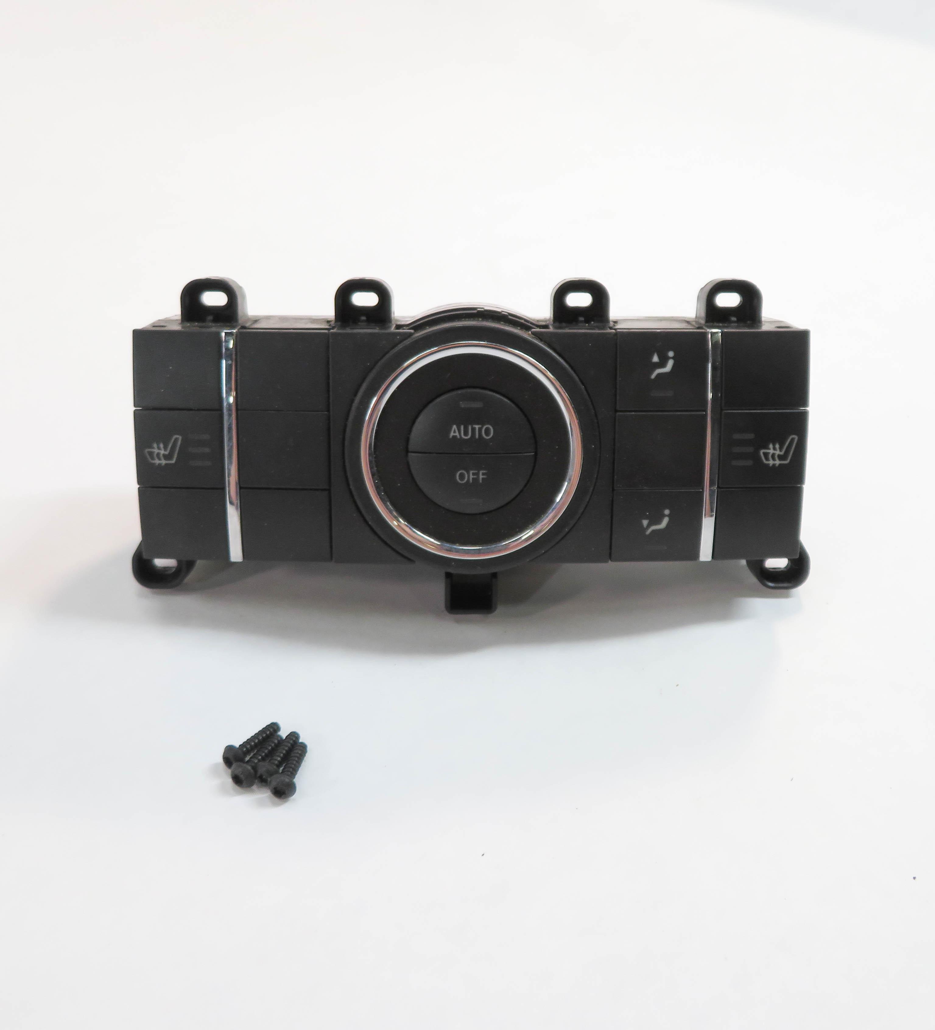 2010 MERCEDES BENZ ML350 (W164) REAR HEATER A/C TEMPERATURE CONTROL PANEL — exact item pictured