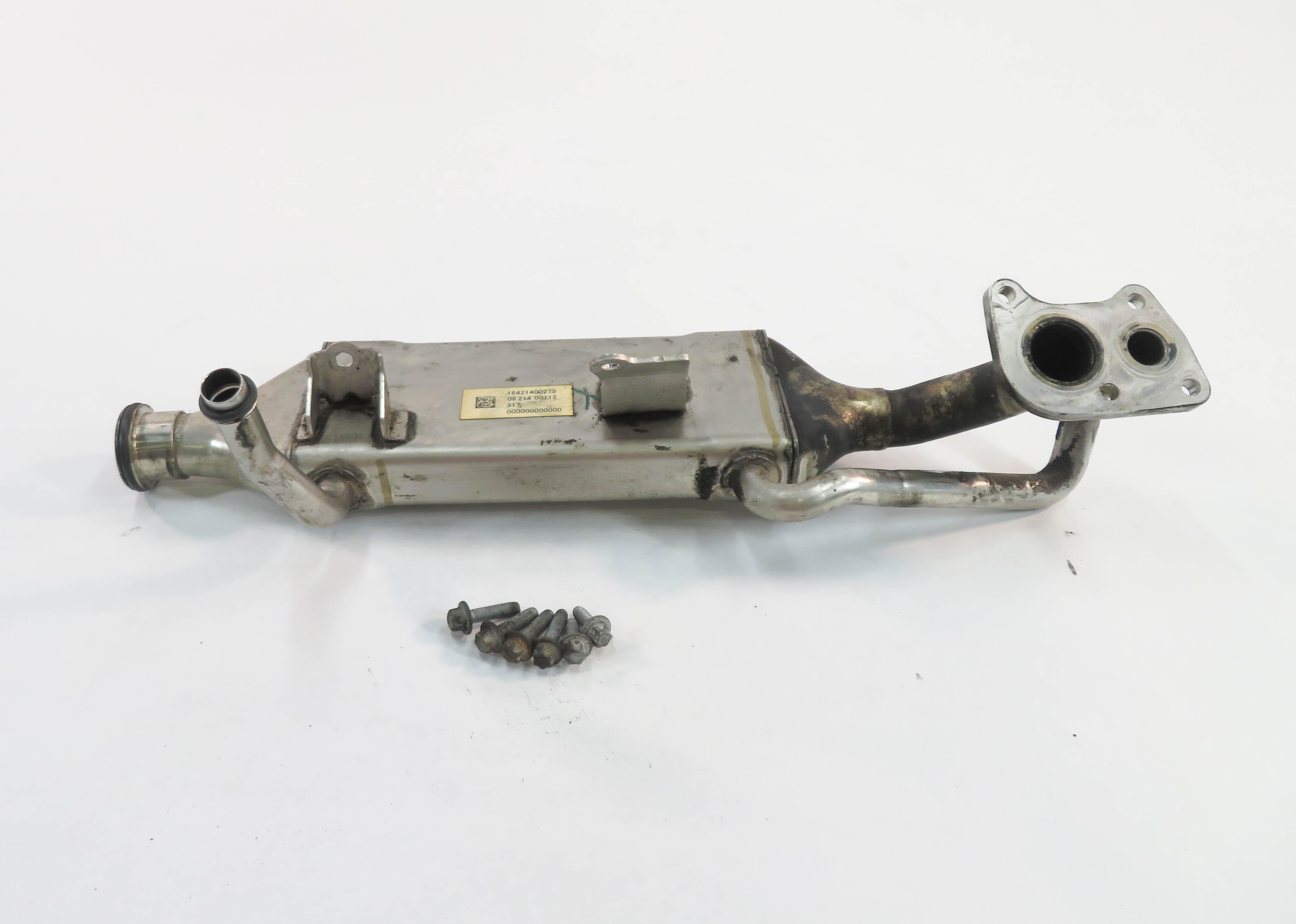 2010 MERCEDES BENZ ML350 (W164) 3.0L OM642 DIESEL ENGINE - EGR INTERCOOLER — exact item pictured